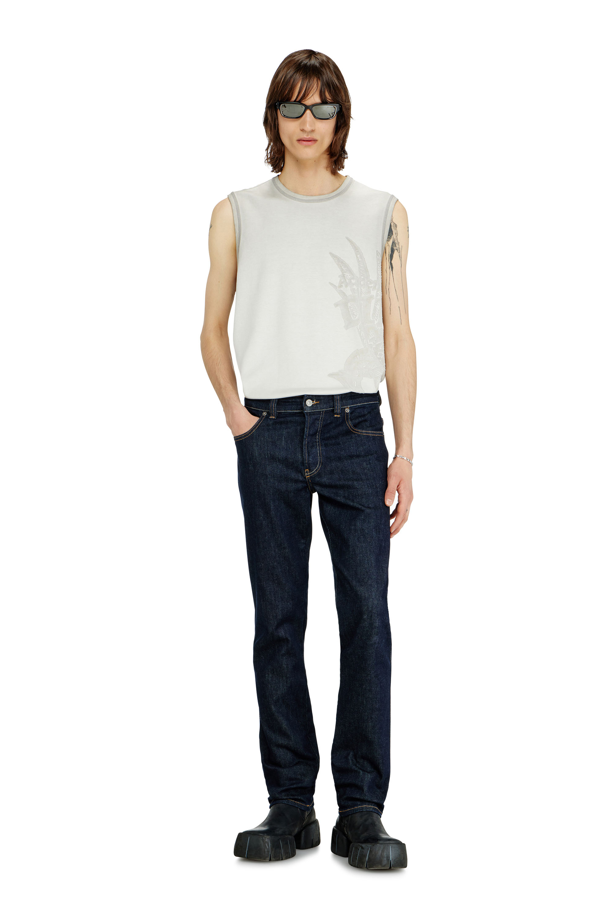 Diesel - Man's Slim Jeans 1993 D-Vyl 0DBEJ, Dark Blue - 2