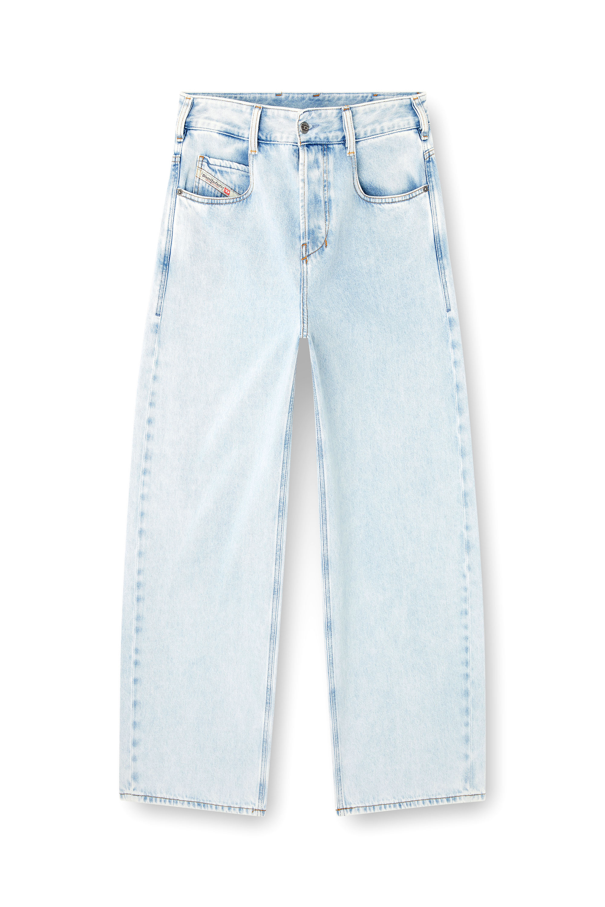 Diesel - Unisex's Relaxed Jeans 1997 D-Enim-M 09M74, Light Blue - 4