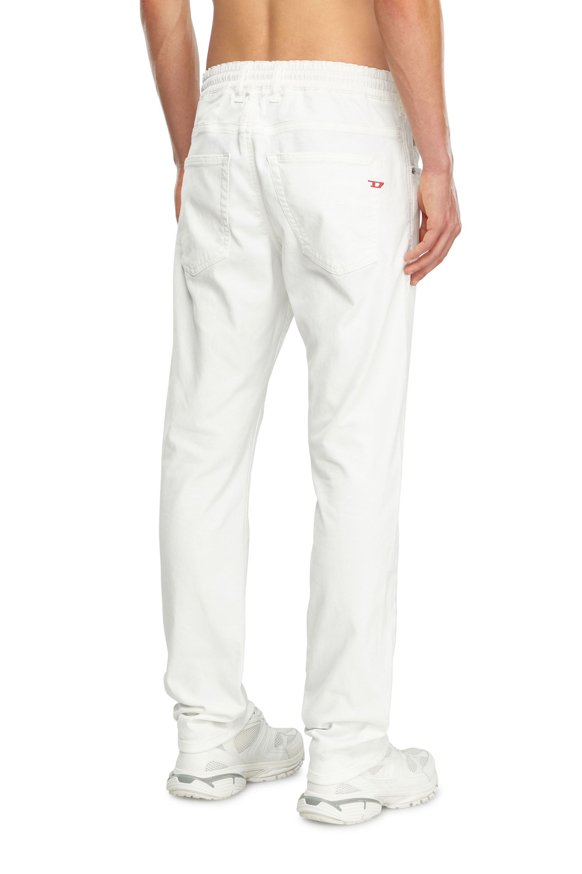 Diesel - Man's Regular 2030 D-Krooley Joggjeans® 068HX, White - 3