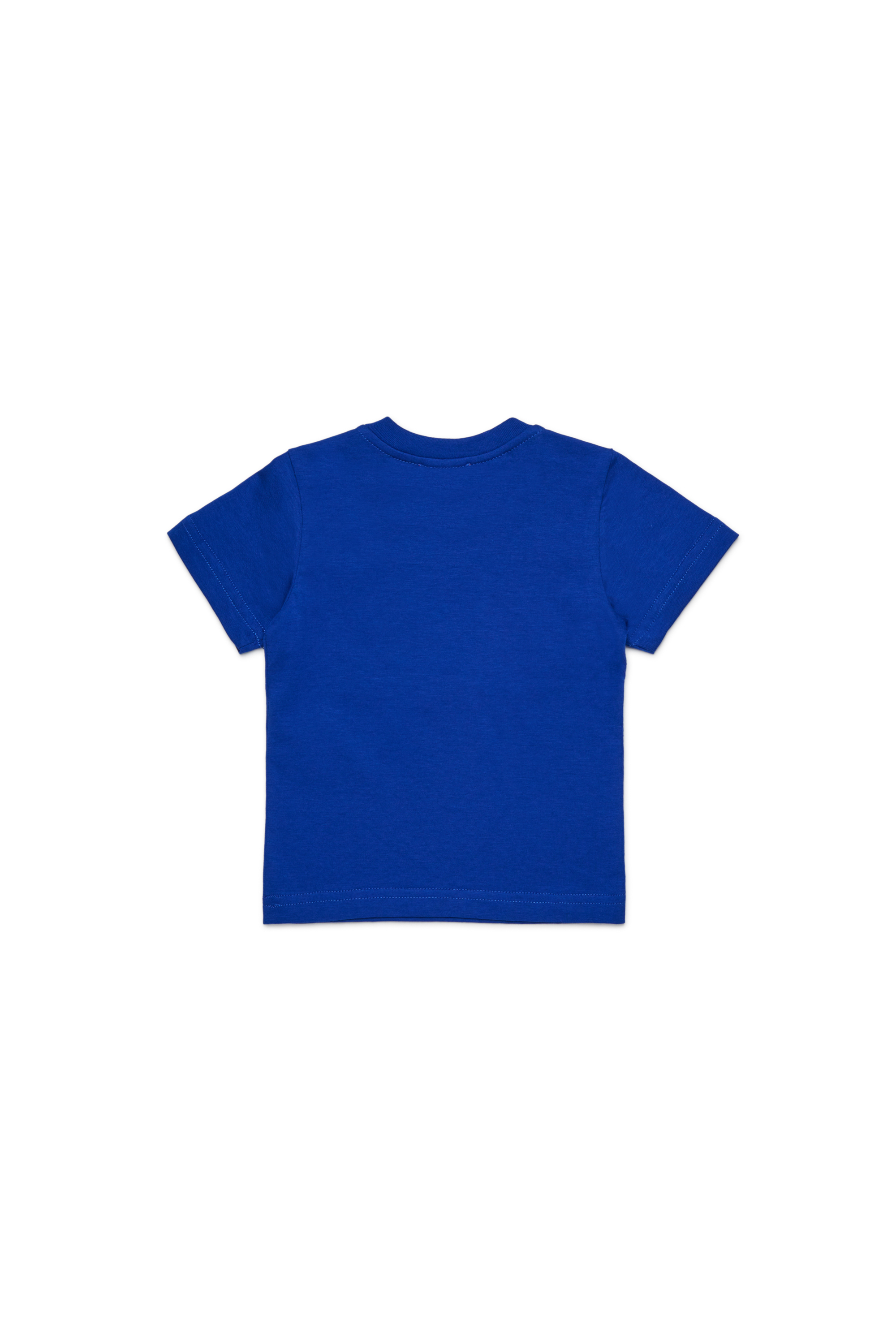 Diesel - TIMOTYB, Unisex's Cotton T-shirt with logo in Blue - 2
