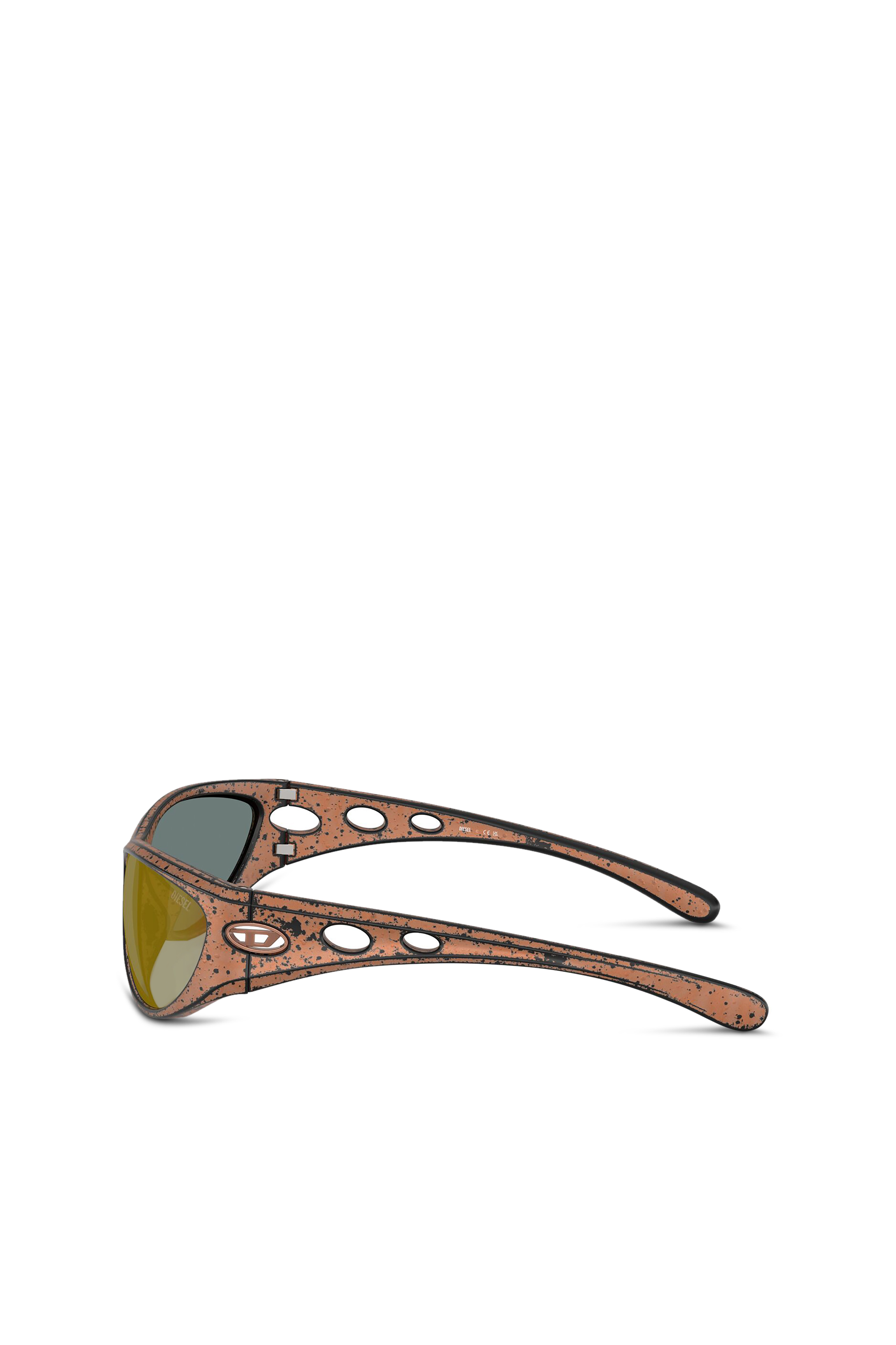 Diesel - 0DL3004U, Unisex's Cat-eye style sunglasses in Bronze - 2