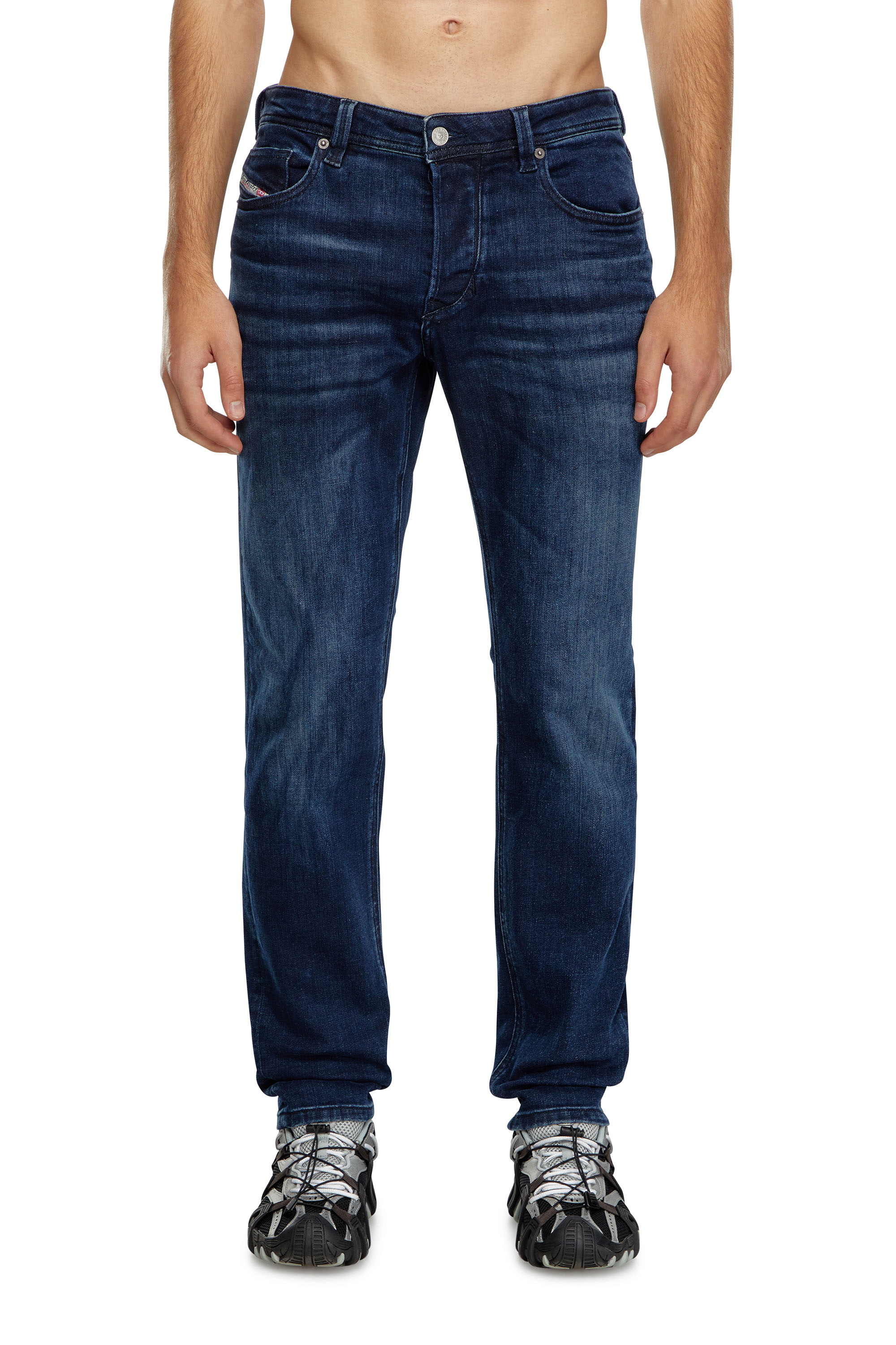 Diesel - Man's Tapered Jeans 1986 Larkee-Beex 0GRDJ, Dark Blue - 2