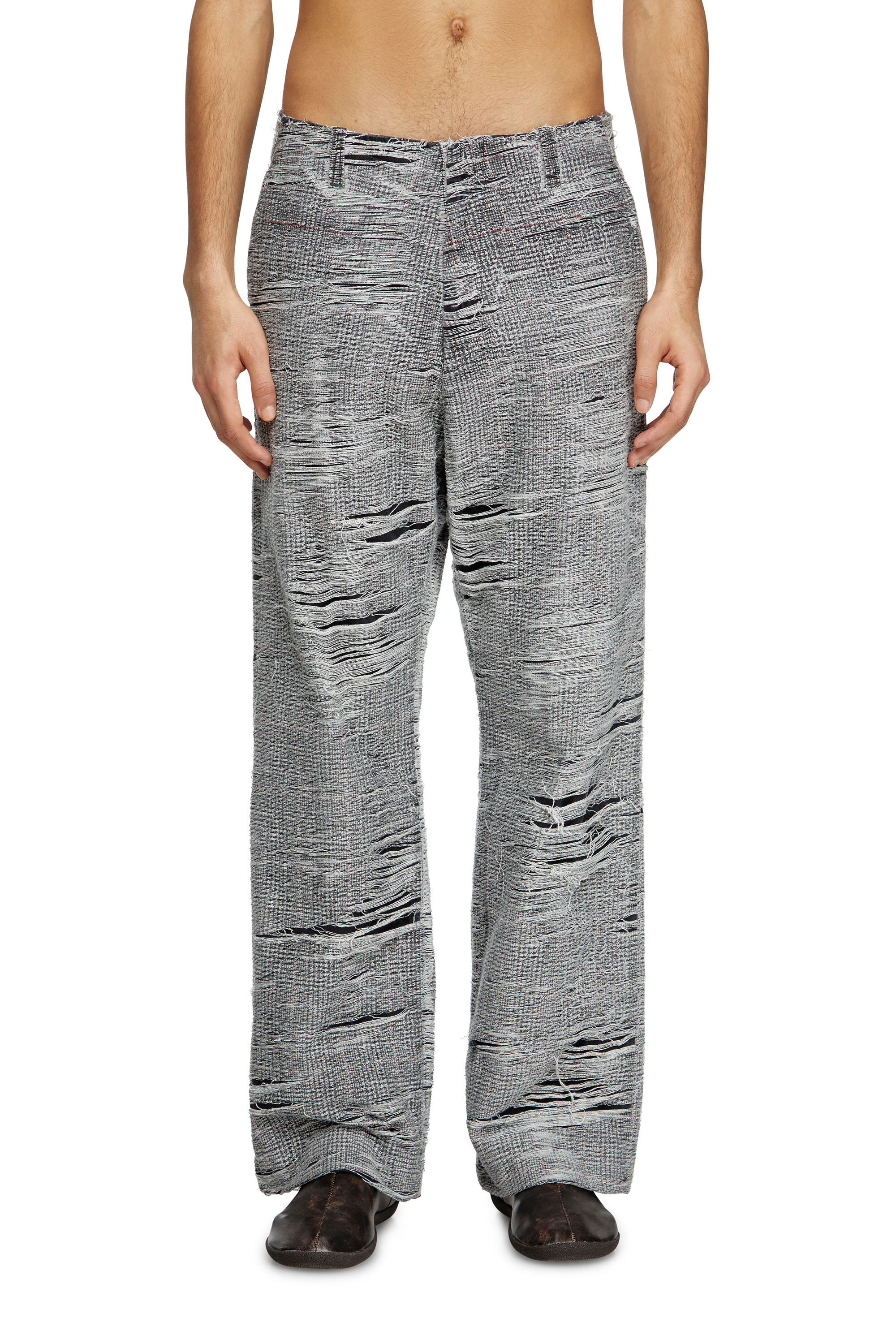 Diesel - Man's Relaxed Jeans D-Boix 0CMBR, Grey - 3