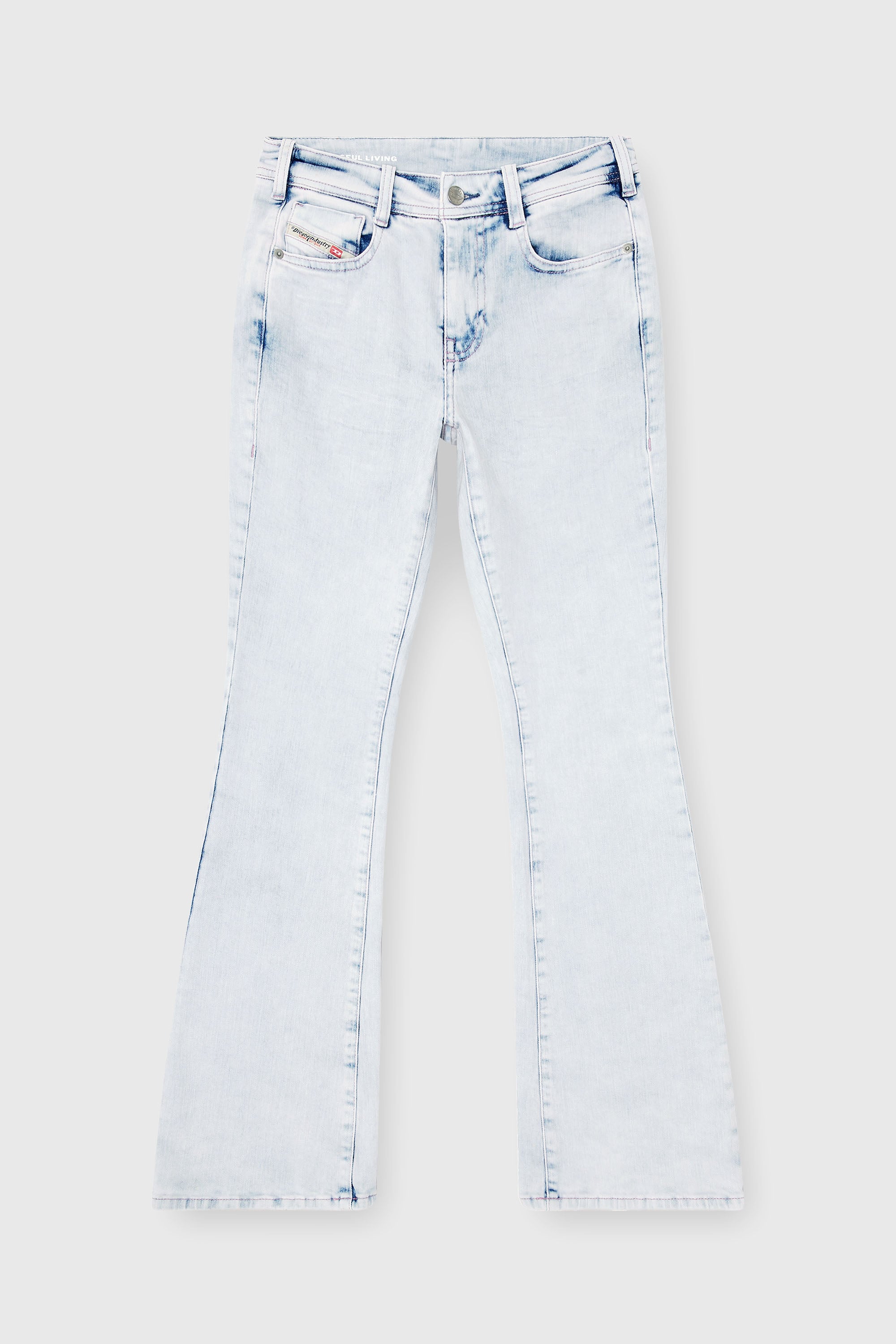 Diesel - Woman's Bootcut Jeans 1969 D-Ebbey 0HDBH, Light Blue - 2