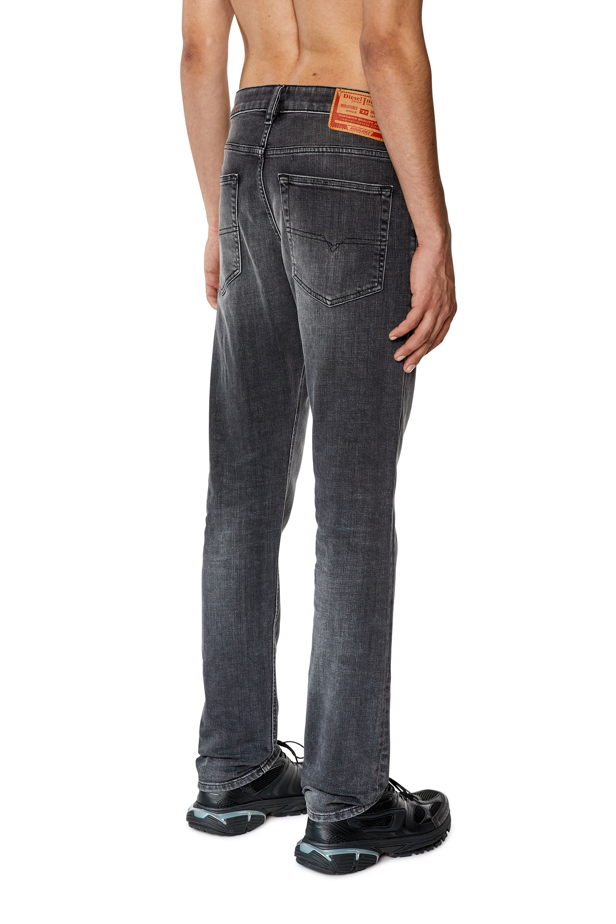 Diesel - Slim Jeans D-Luster 09G82, Black/Dark grey - Image 3