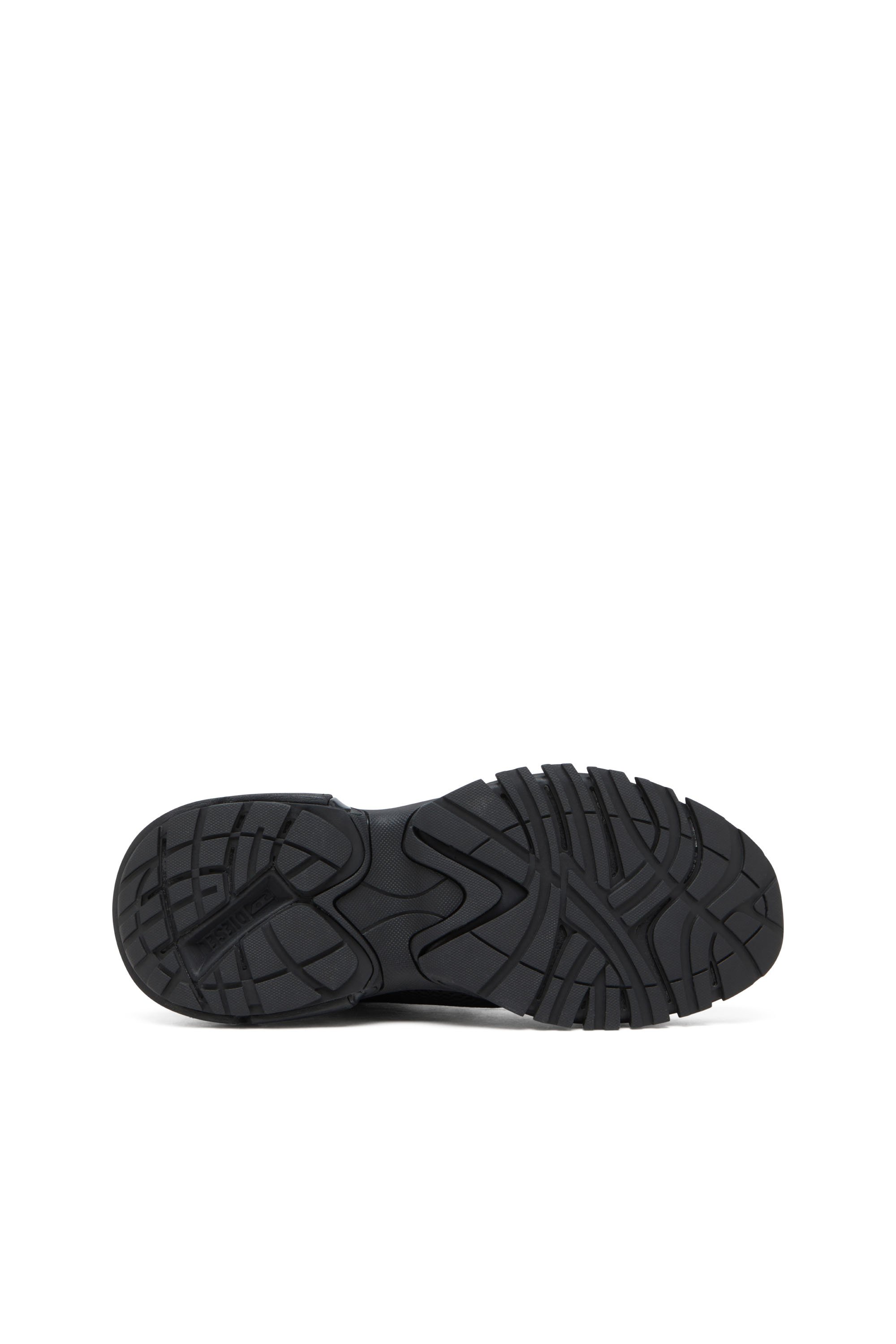 Diesel - S-PRO-V-DENSE LOW W, Woman's Monochrome mesh sneakers with Oval D logo in Black - 4