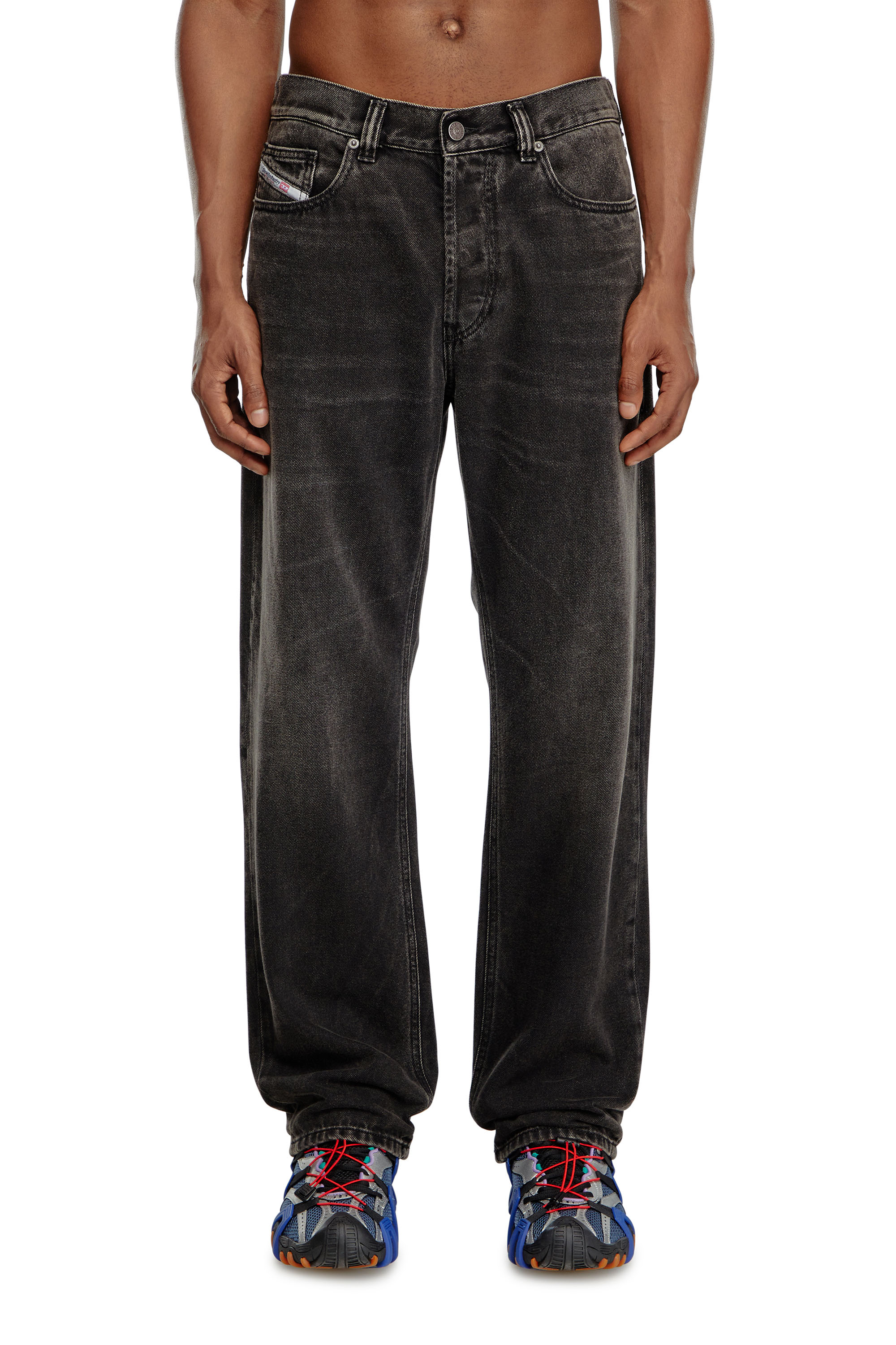 Diesel - Man's Regular Jeans 2010 D-Macs 09J96, Black/Dark grey - 2