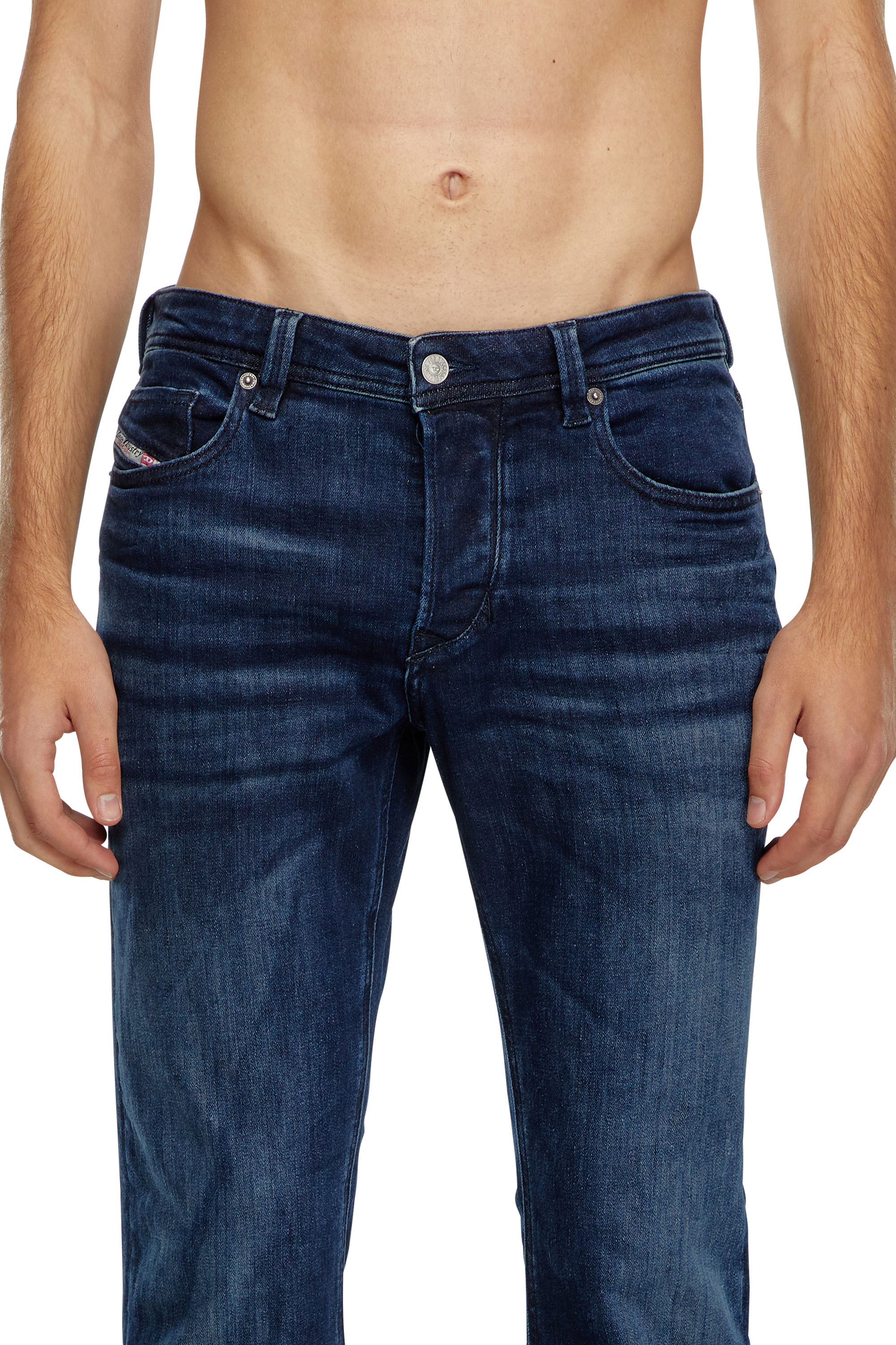 Diesel - Man's Tapered Jeans 1986 Larkee-Beex 0GRDJ, Dark Blue - 4