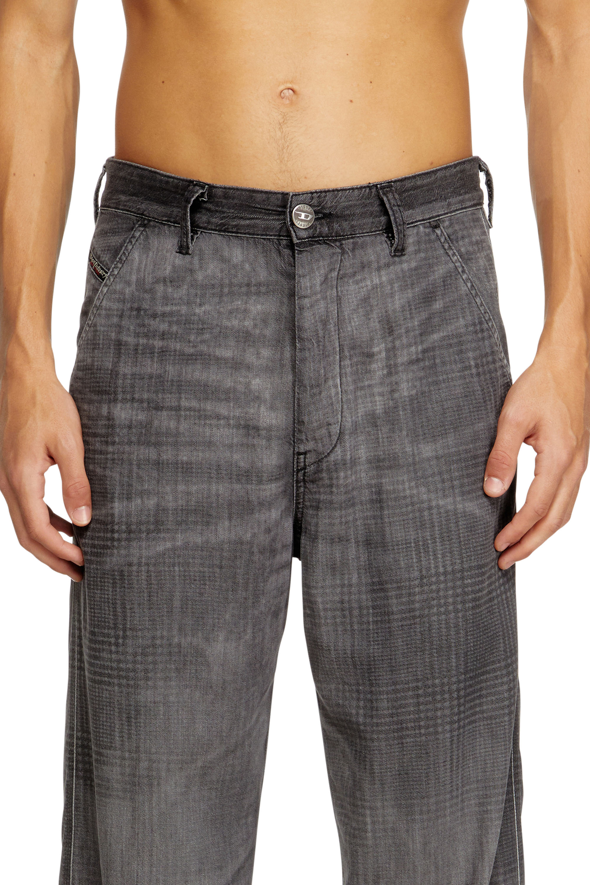 Diesel - Unisex's Regular Jeans D-Phant-chino 068UJ, Grey - 4