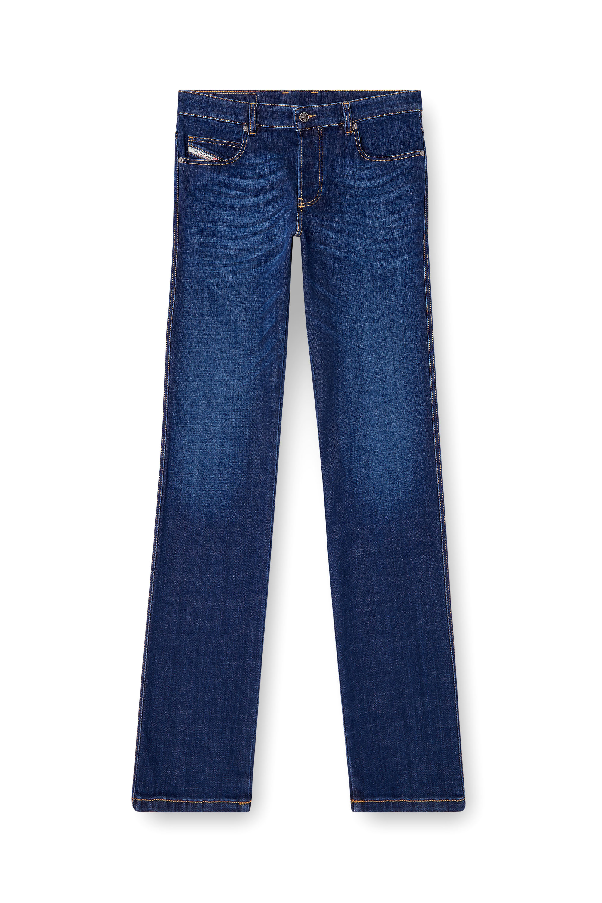 Slim Jeans 1993 D-Vyl 09F89, Dark Blue Diesel - Man's Slim Jeans 1993 D-Vyl 09F89, Dark Blue - 2