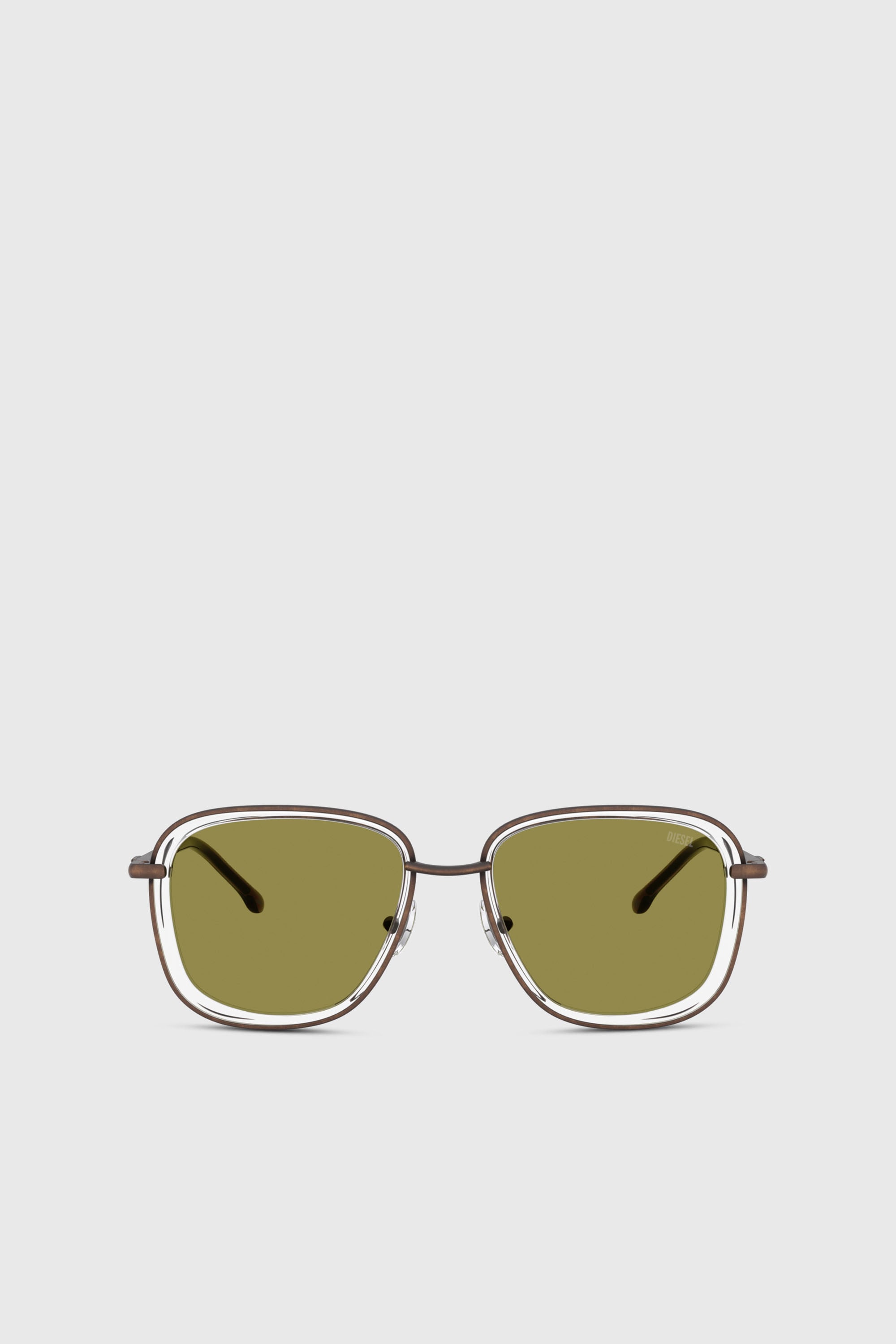 Diesel - 0DL1017, Unisex's Square sunglasses in Green - 1