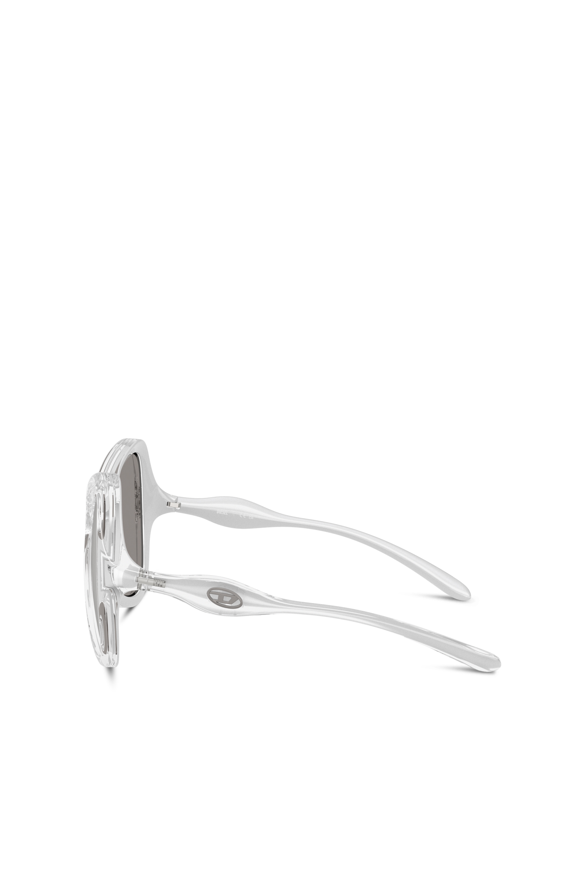 Diesel - 0DL3010U, Unisex's Cat-eye style sunglasses in Grey - 2