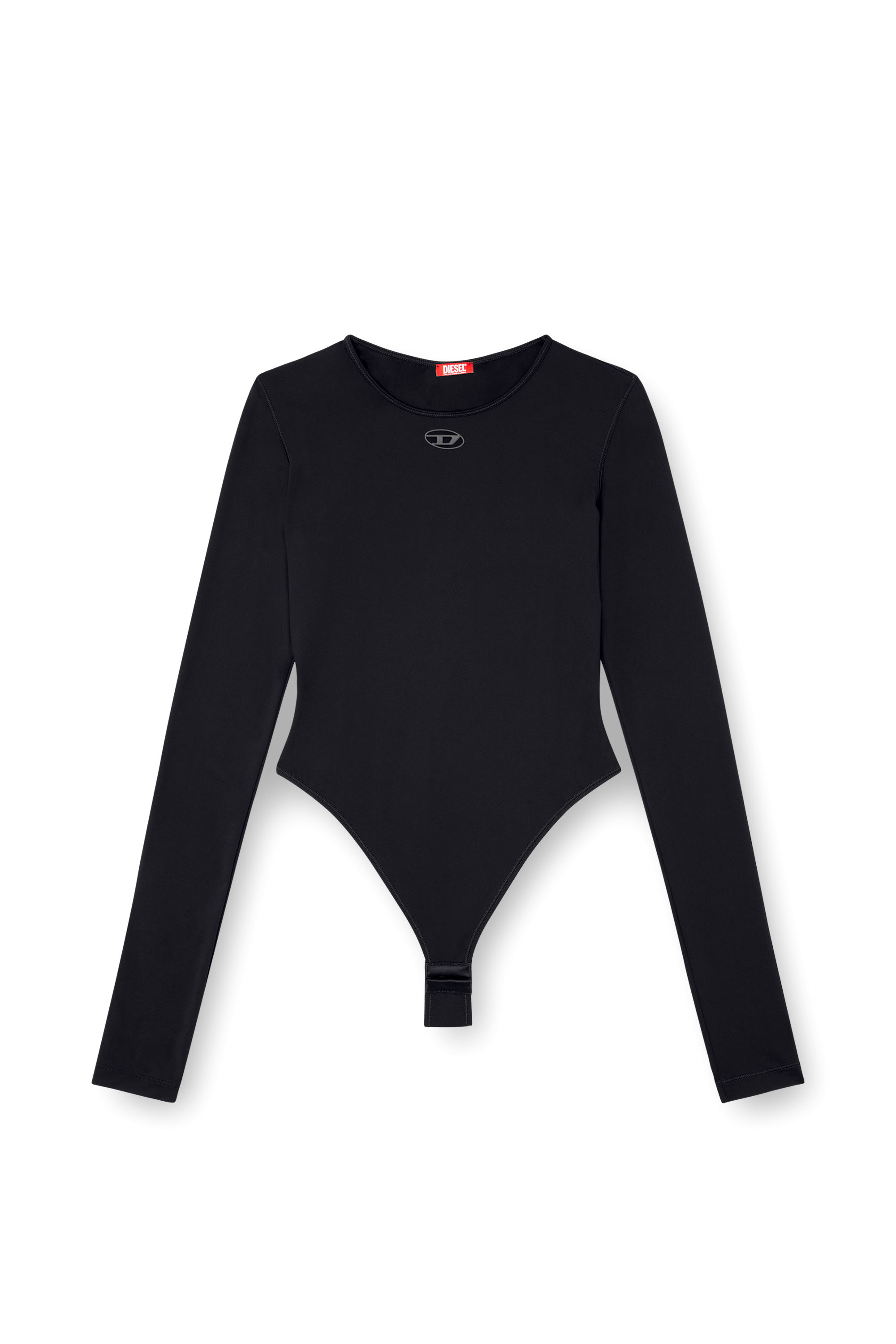Diesel - ANGELINA-UTLT, Woman's Stretch Nylon bodysuit in Black - 4
