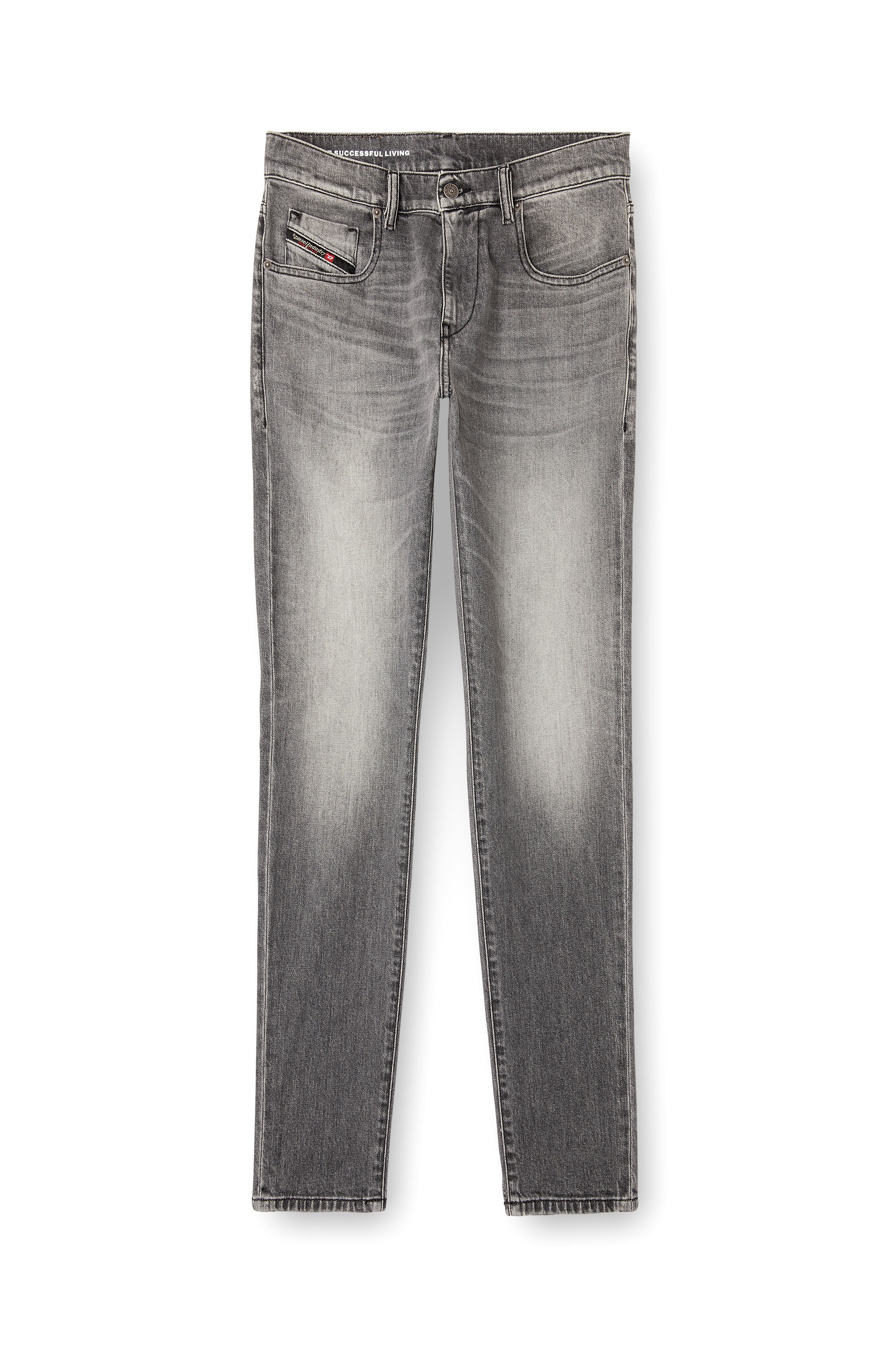 Diesel - Man's Slim Jeans 2019 D-Strukt 09M30, Grey - 3
