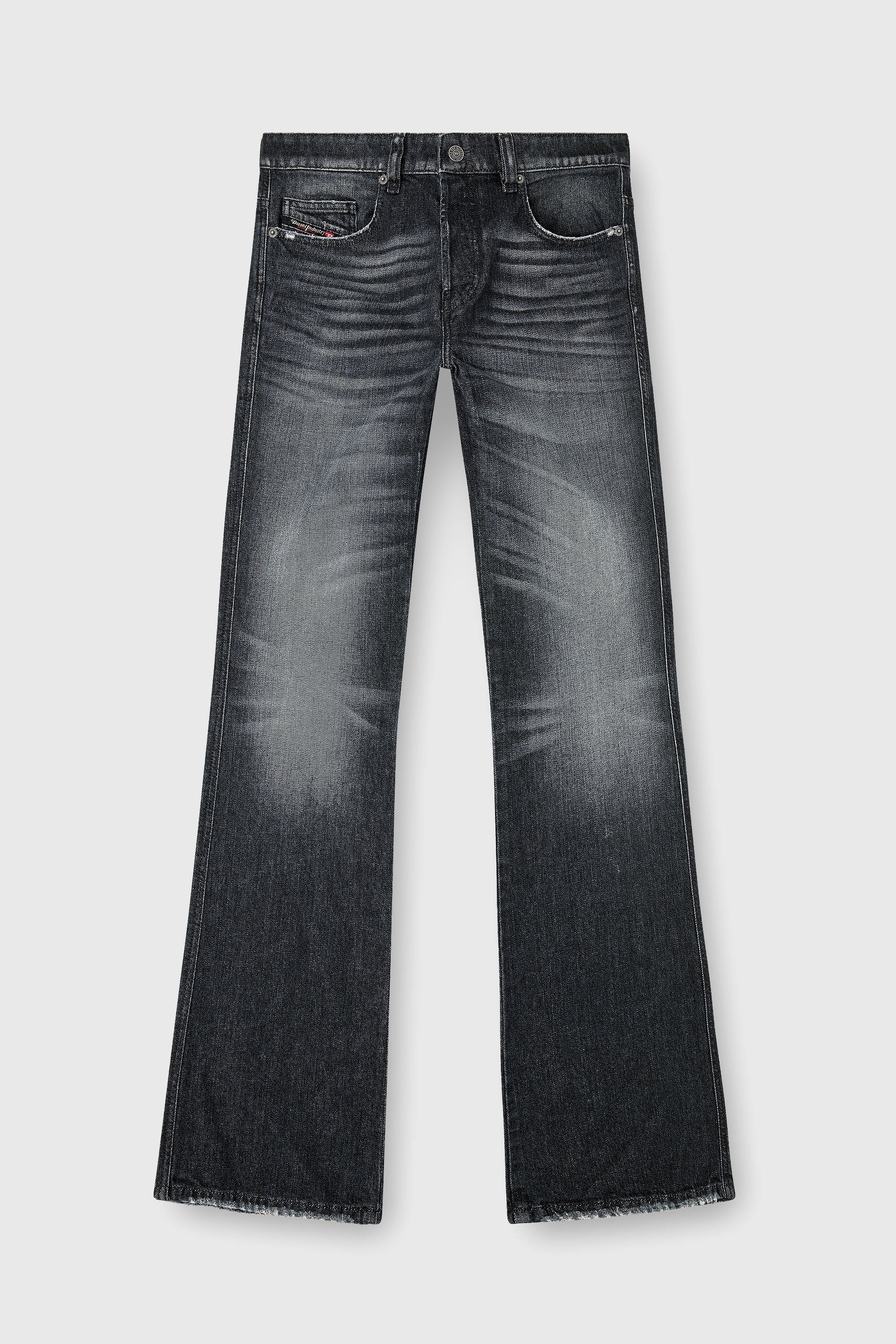 Diesel - Man's Bootcut Jeans 1998 D-Buck 09L50, Black/Dark grey - 2