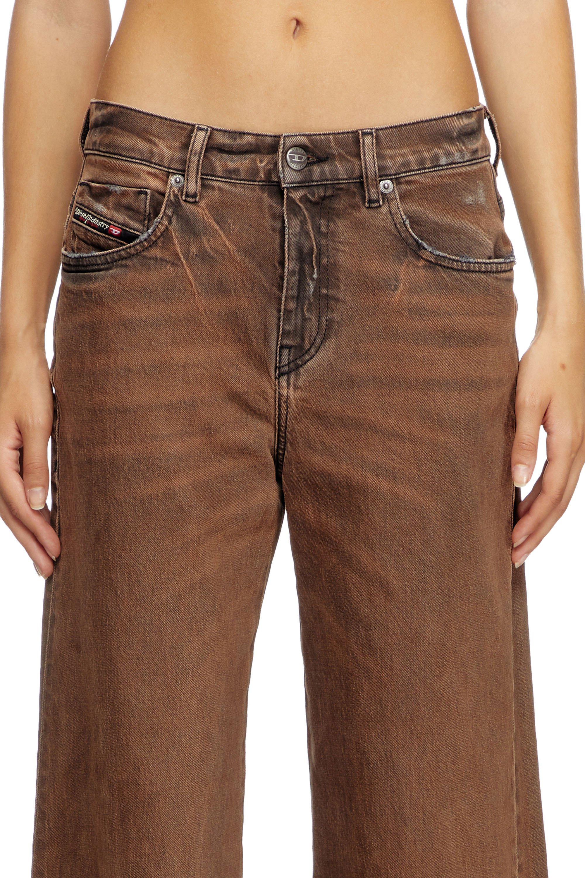 Diesel - Woman's Flare Jeans 1978 D-Akemi 09L24, Brown - 3