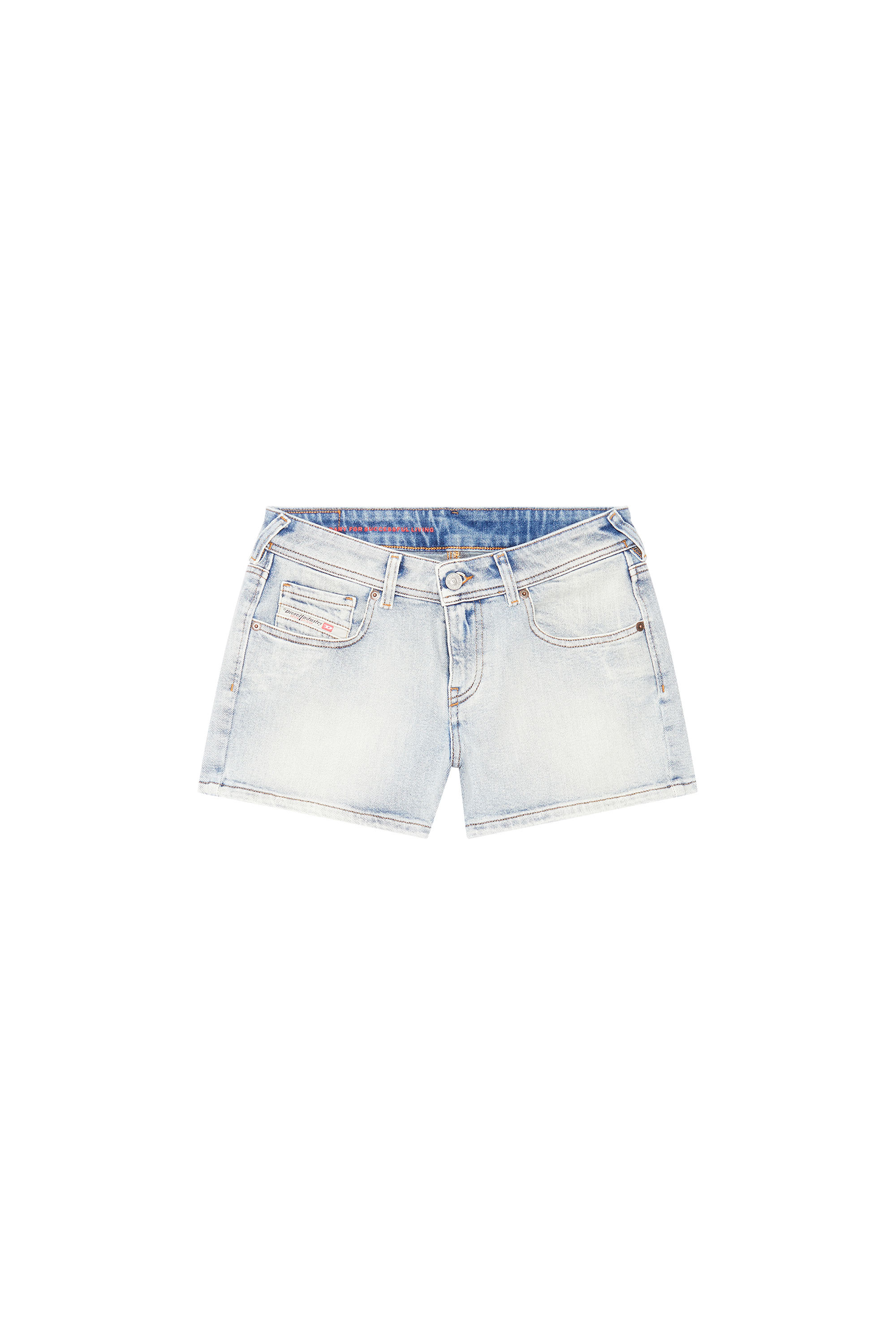 Diesel - DE-LYLA-SHORT, Light Blue - Image 3