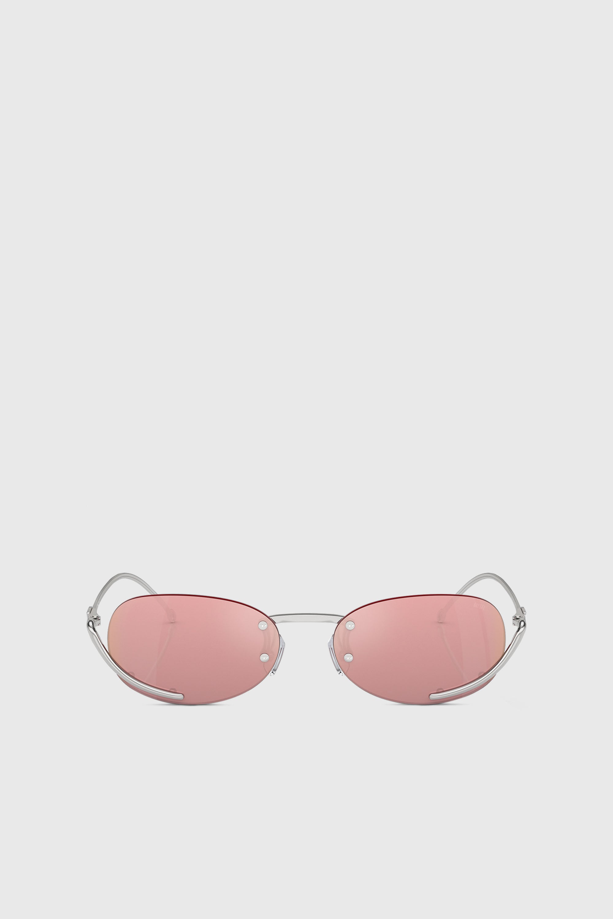 Diesel - 0DL1004, Unisex's Oval sunglasses in Pink - 1