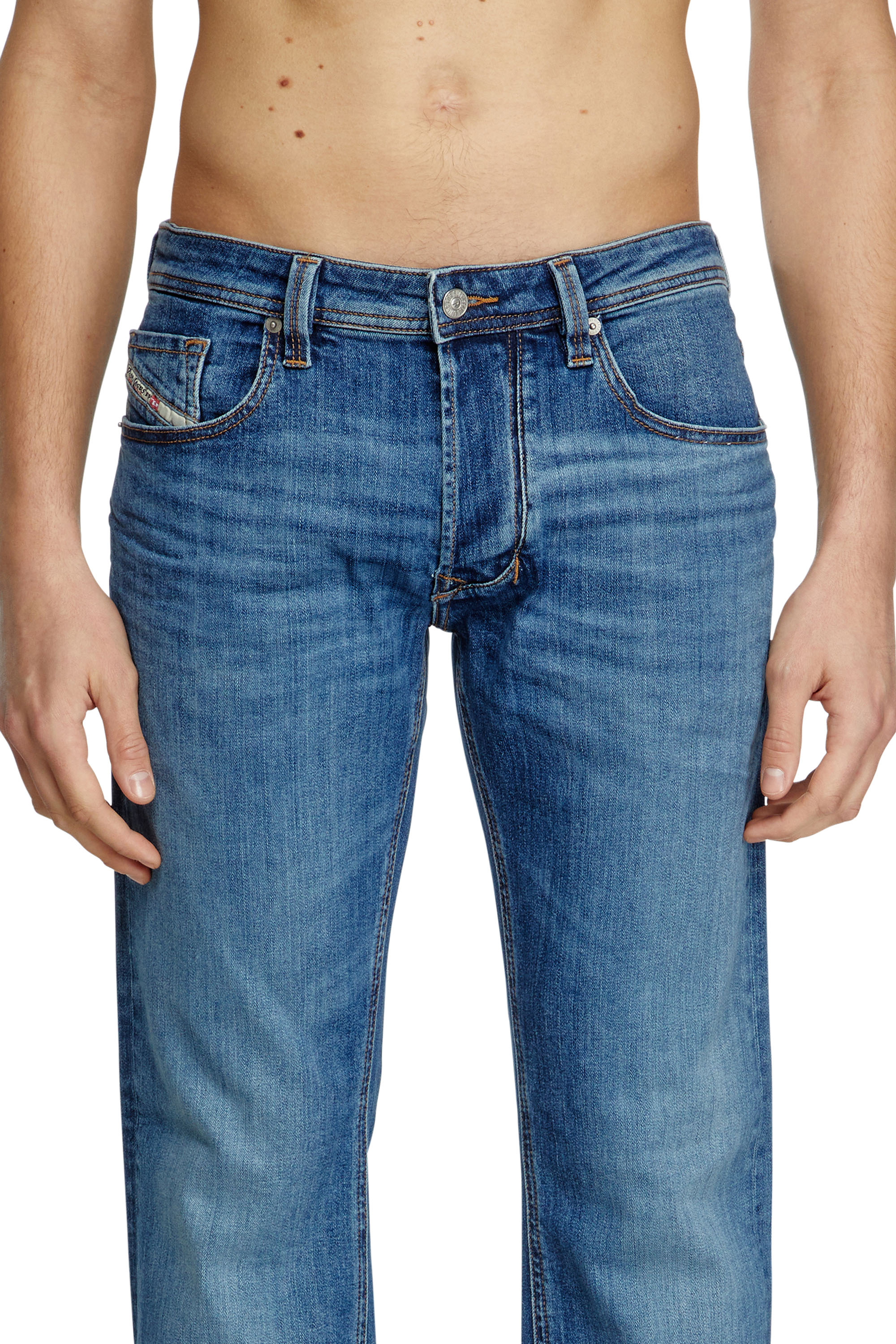 Regular Jeans 1985 Larkee 0KIAL, Light Blue Diesel - Man's Regular Jeans 1985 Larkee 0KIAL, Light Blue - 5