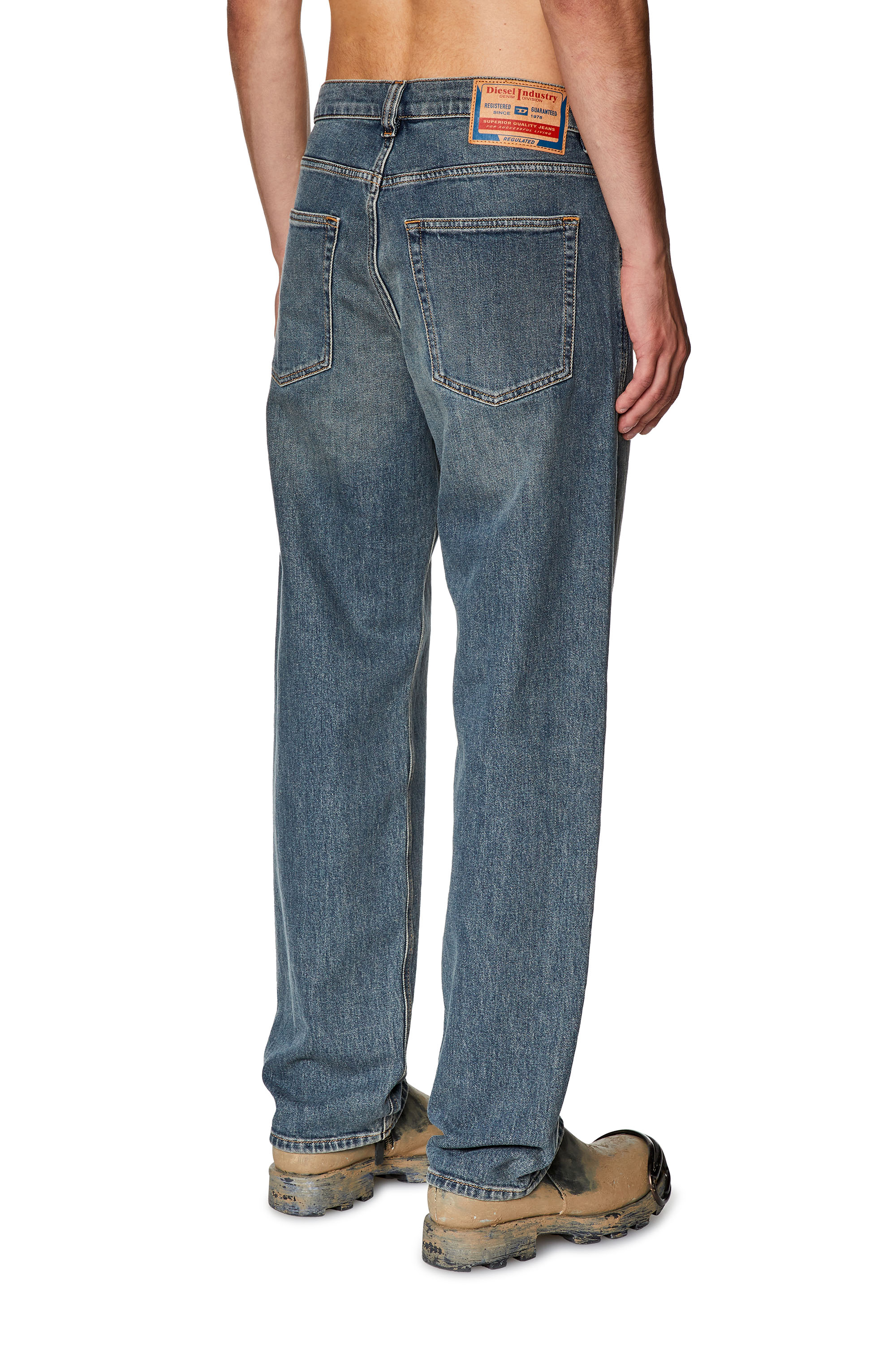 Diesel - Straight Jeans 2010 D-Macs 09F74, Medium blue - Image 2