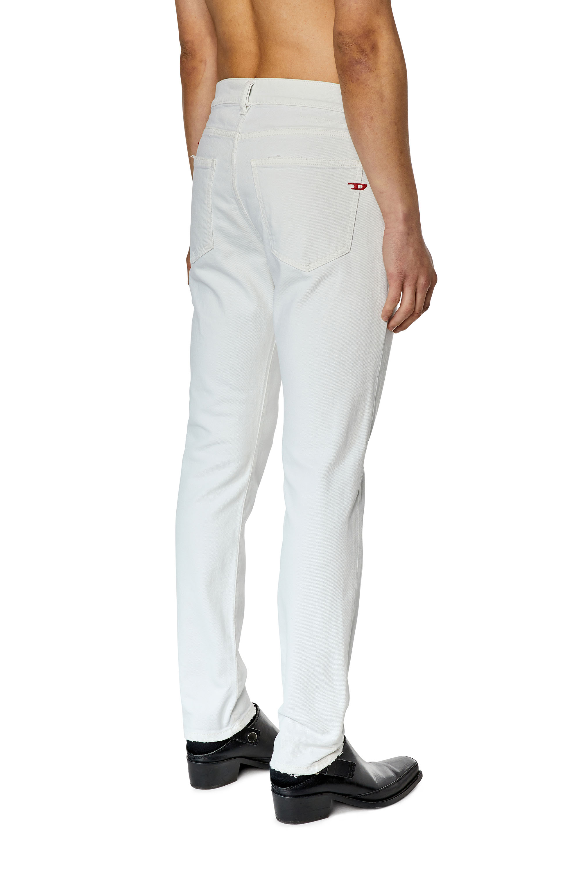 Diesel - Slim Jeans 2019 D-Strukt 09F26, White - Image 2