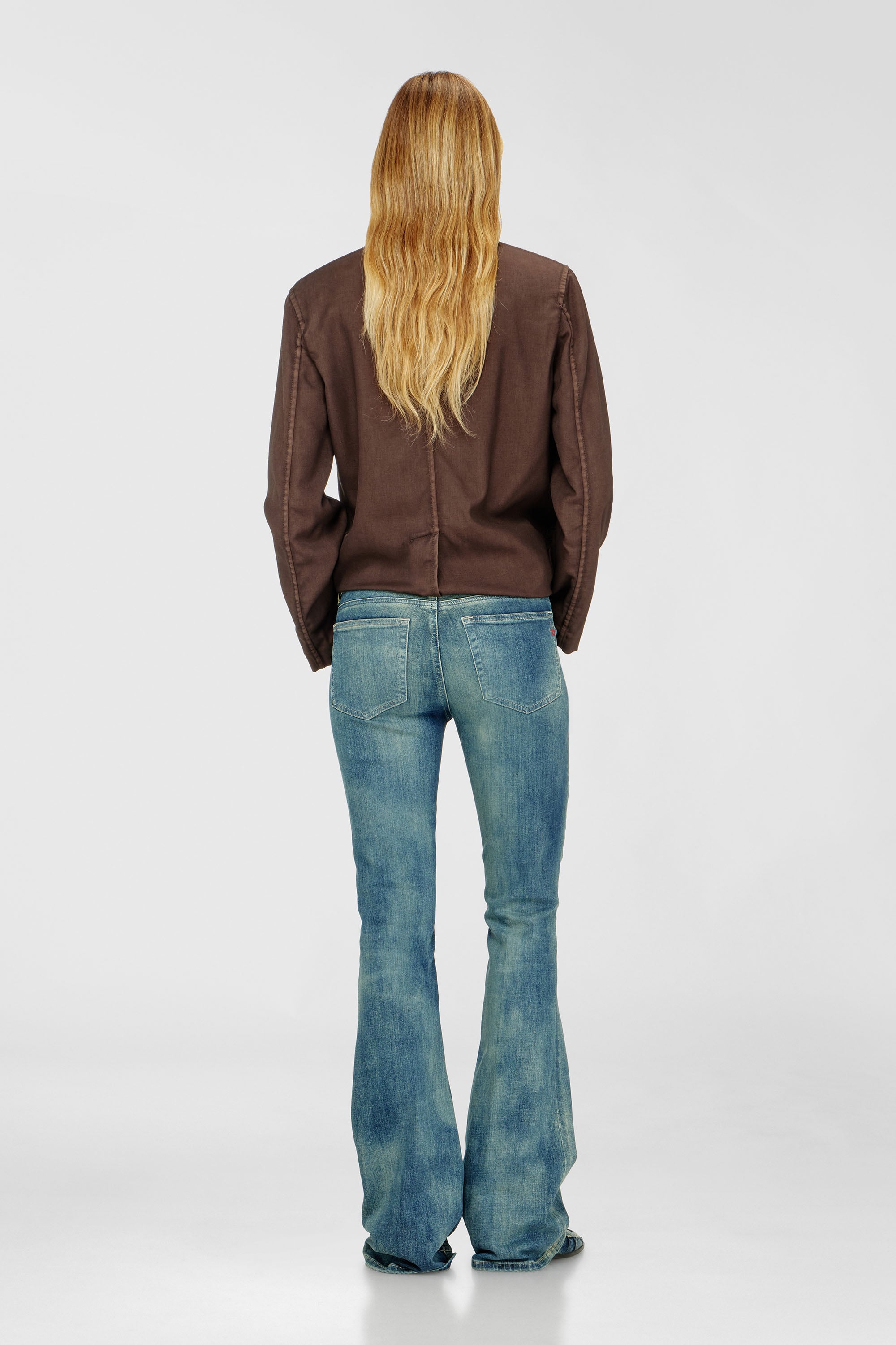 Diesel - Woman's Bootcut Jeans 1969 D-Ebbey 09P41, Medium blue - 3