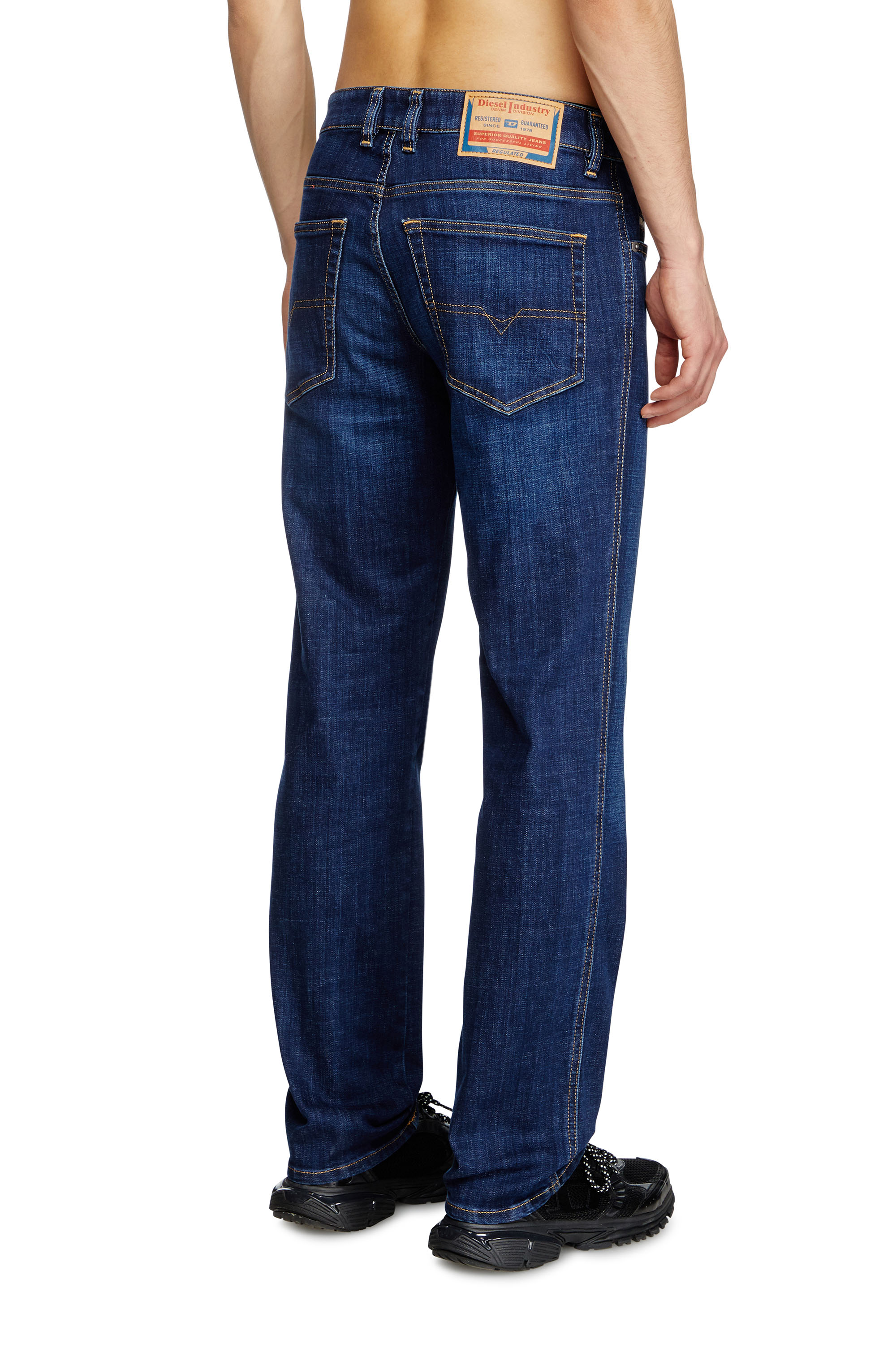 Slim Jeans 1993 D-Vyl 09F89, Dark Blue Diesel - Man's Slim Jeans 1993 D-Vyl 09F89, Dark Blue - 4