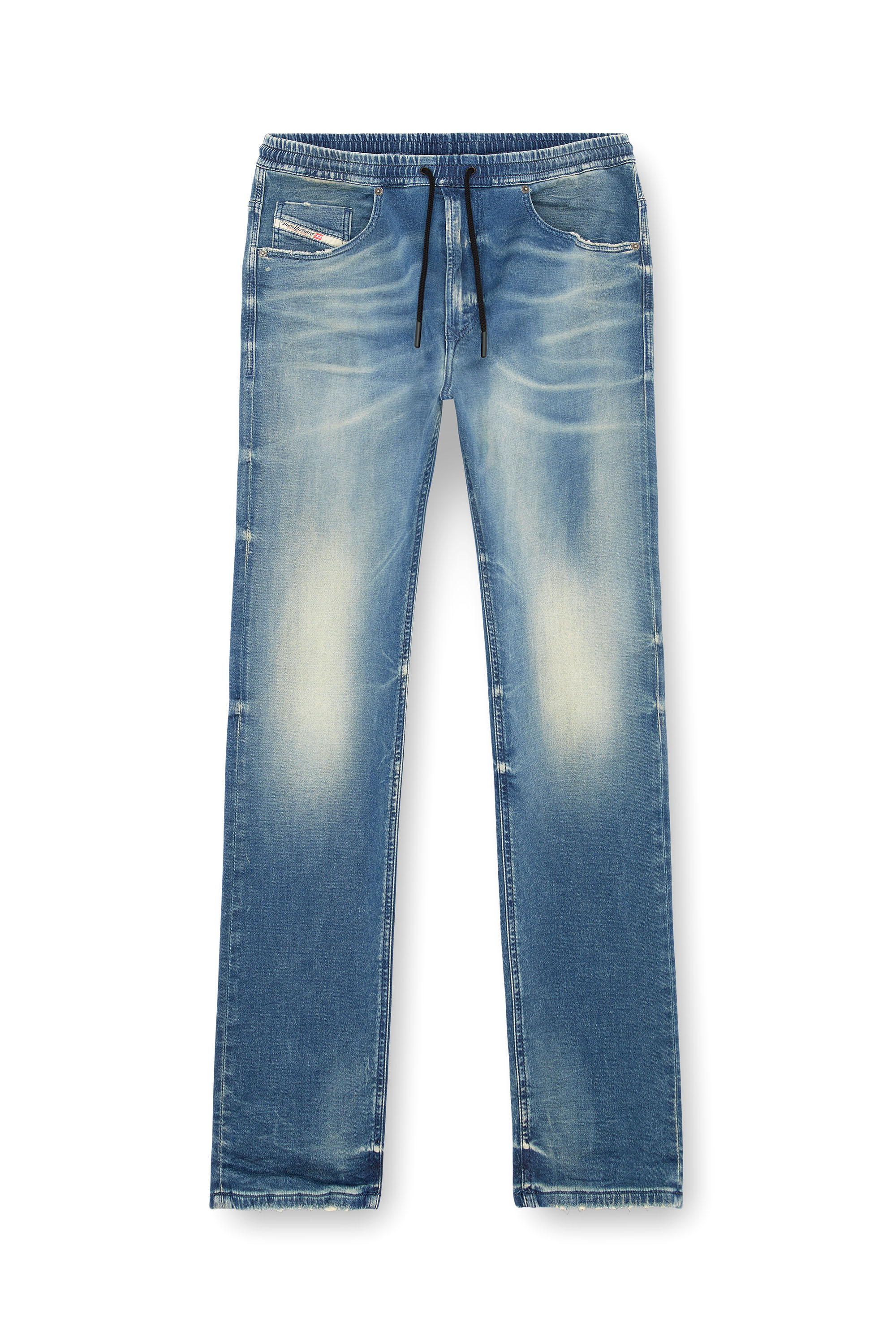 Diesel - Man's Regular 2030 D-Krooley Joggjeans® 068MG, Medium blue - 5