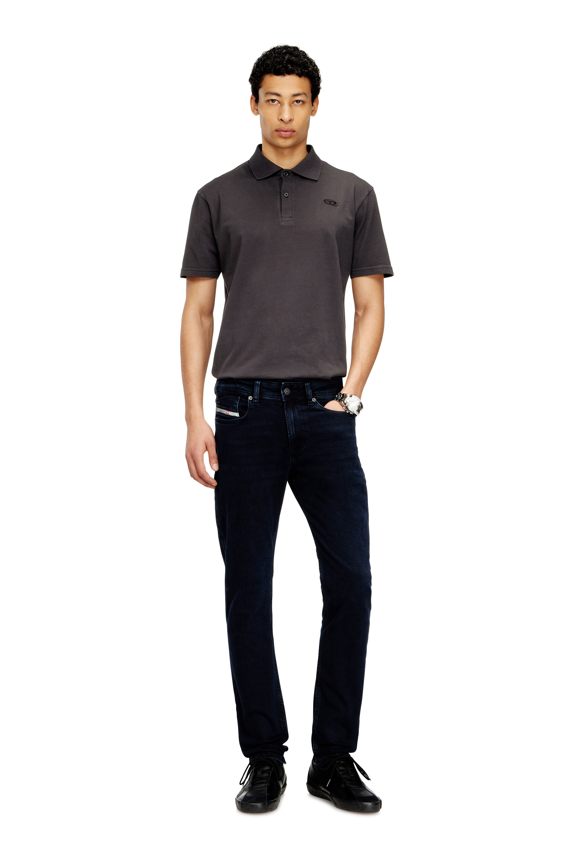 Diesel - Man's Skinny Jeans 1979 Sleenker 0KBBG, Dark Blue - 1