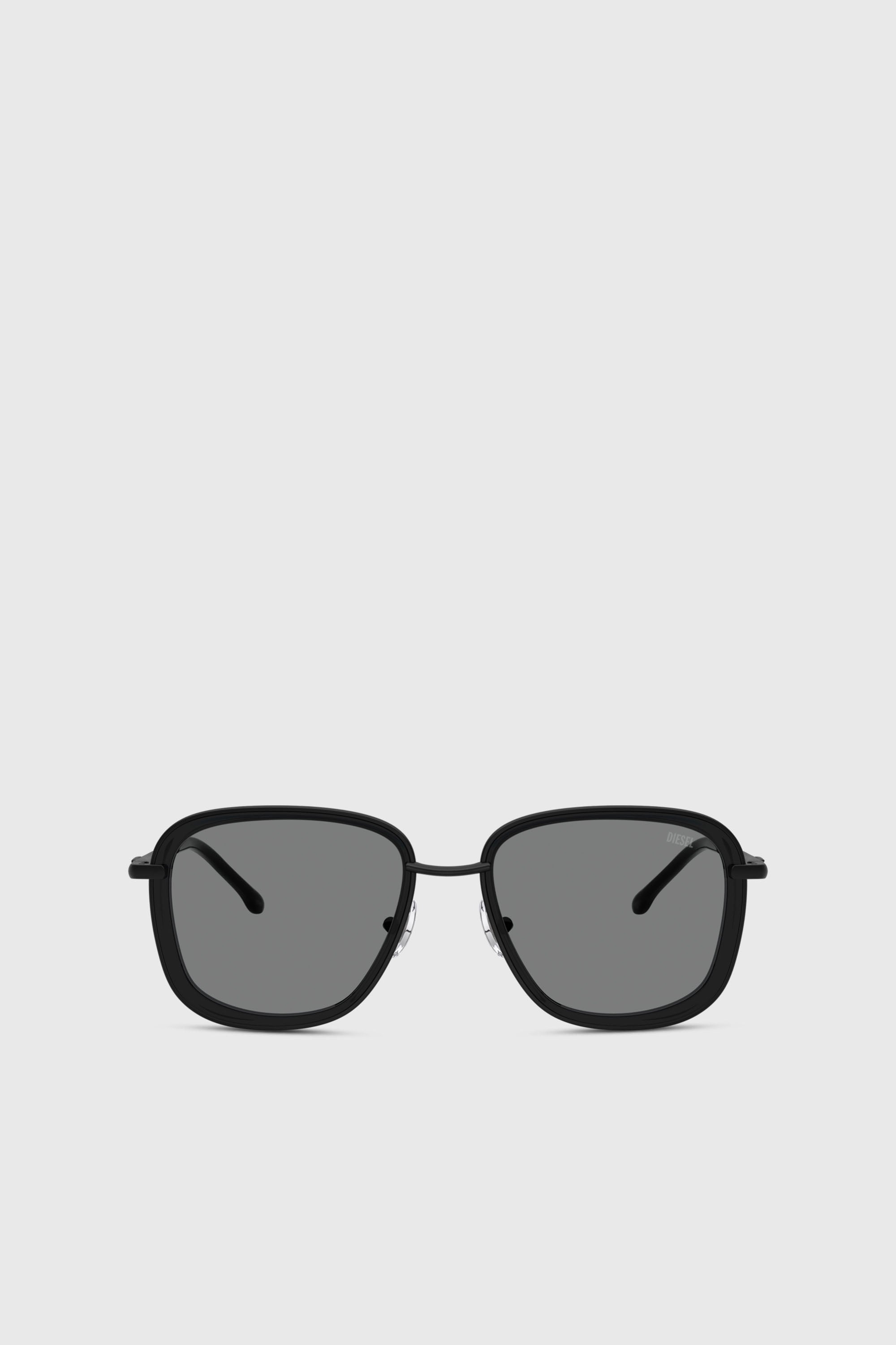 Diesel - 0DL1017, Unisex's Square sunglasses in Black - 1