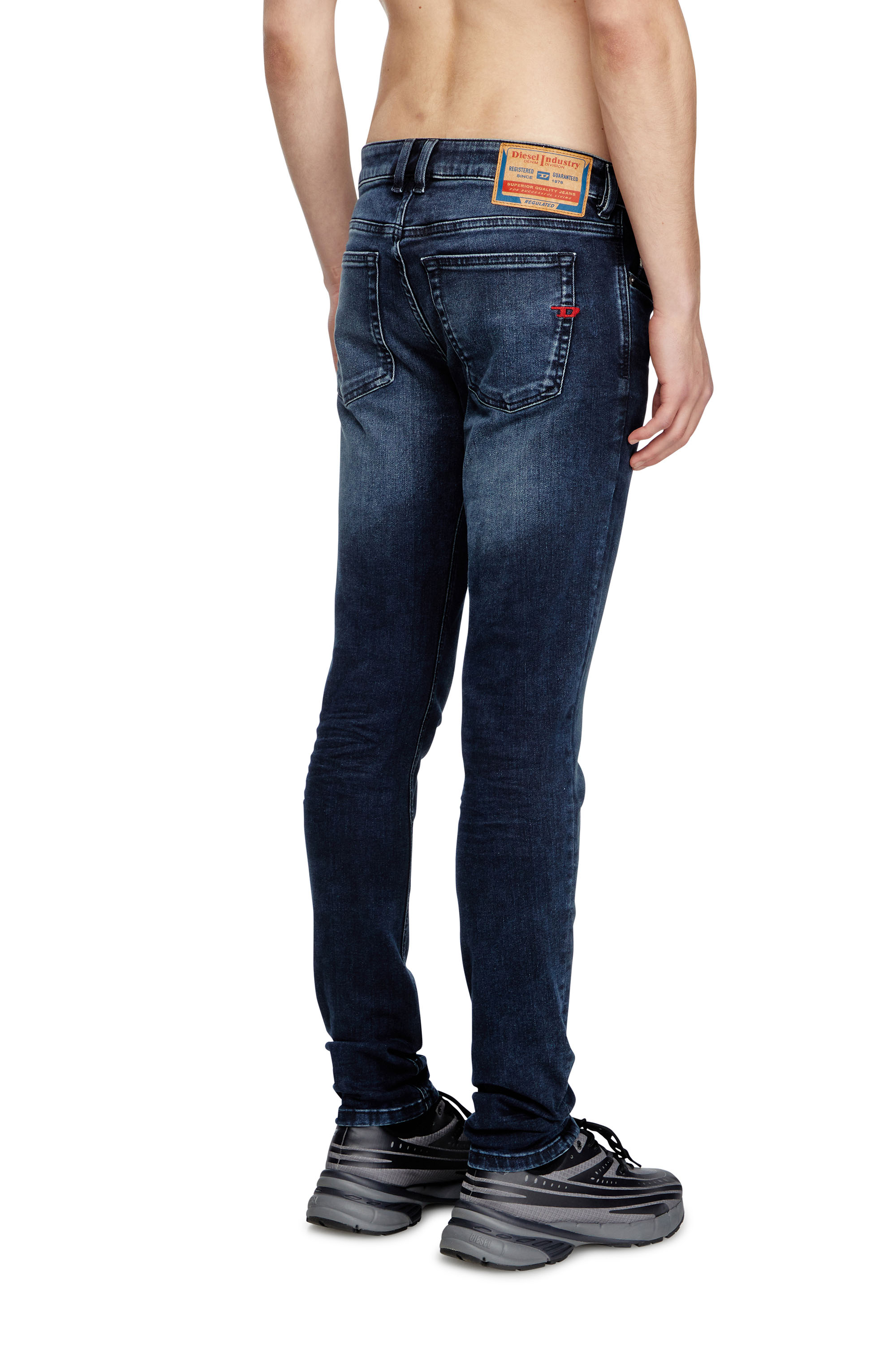 Diesel - Man's Skinny Jeans 1979 Sleenker 0ENAR, Dark Blue - 3