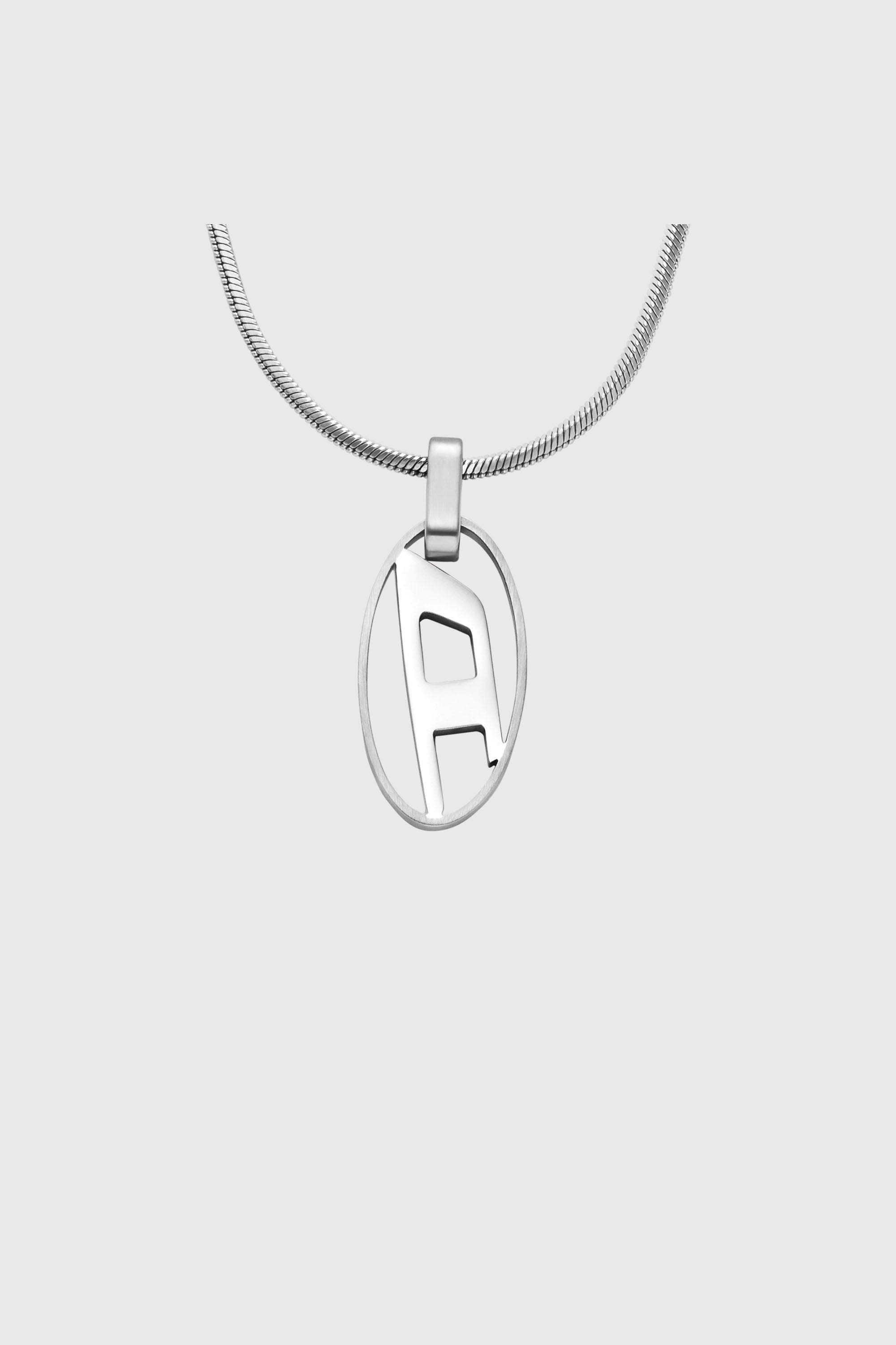 Diesel - DX1342, Unisex's Stainless steel pendant necklace in Silver - 2