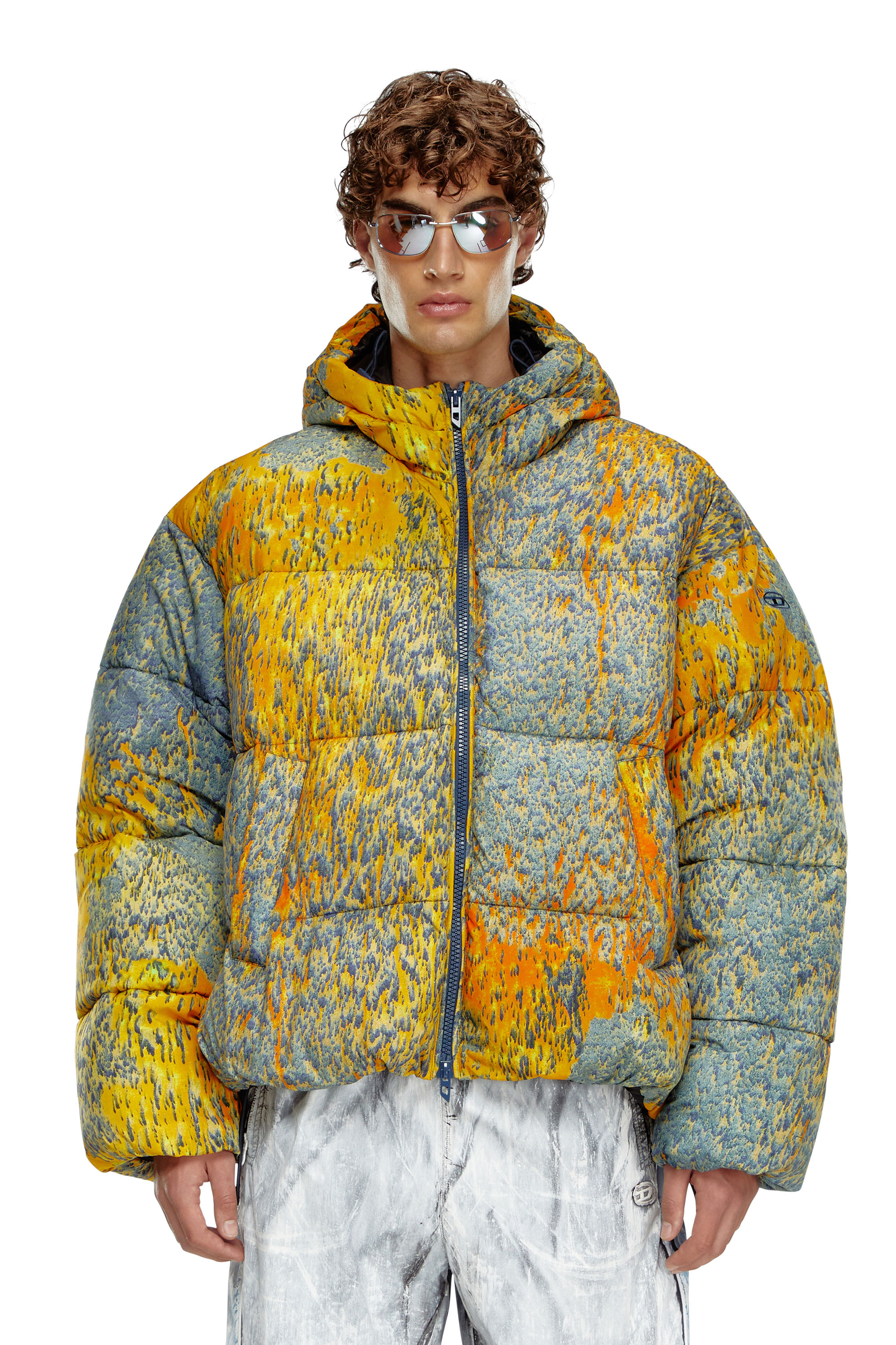 Diesel puffer jacket mens best sale