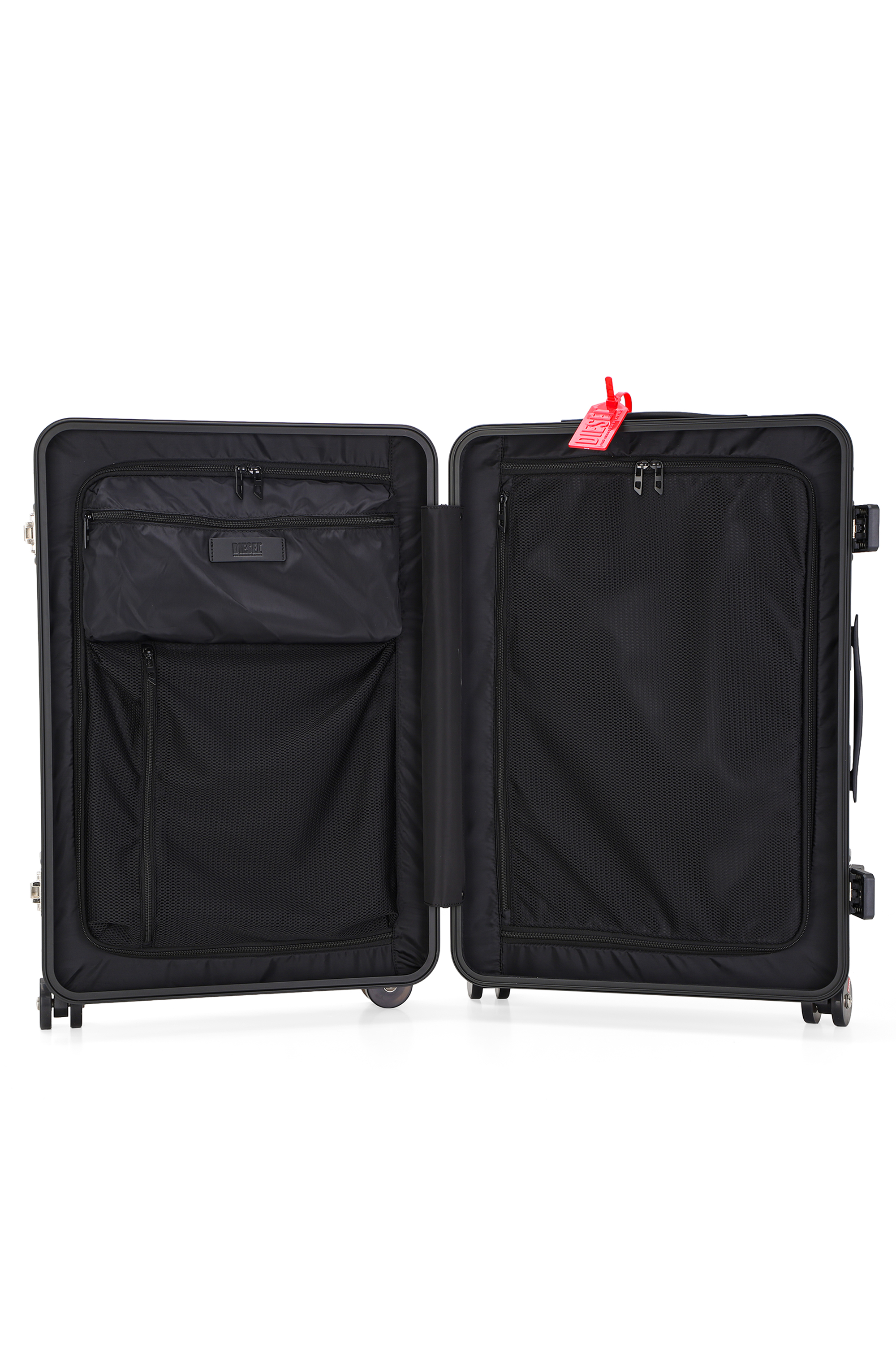 Diesel - DIESEL PC STRONG IMAGE TROLLEY- DSL003, Unisex's Rugged carry‑on suitcase 24" in Black - 3