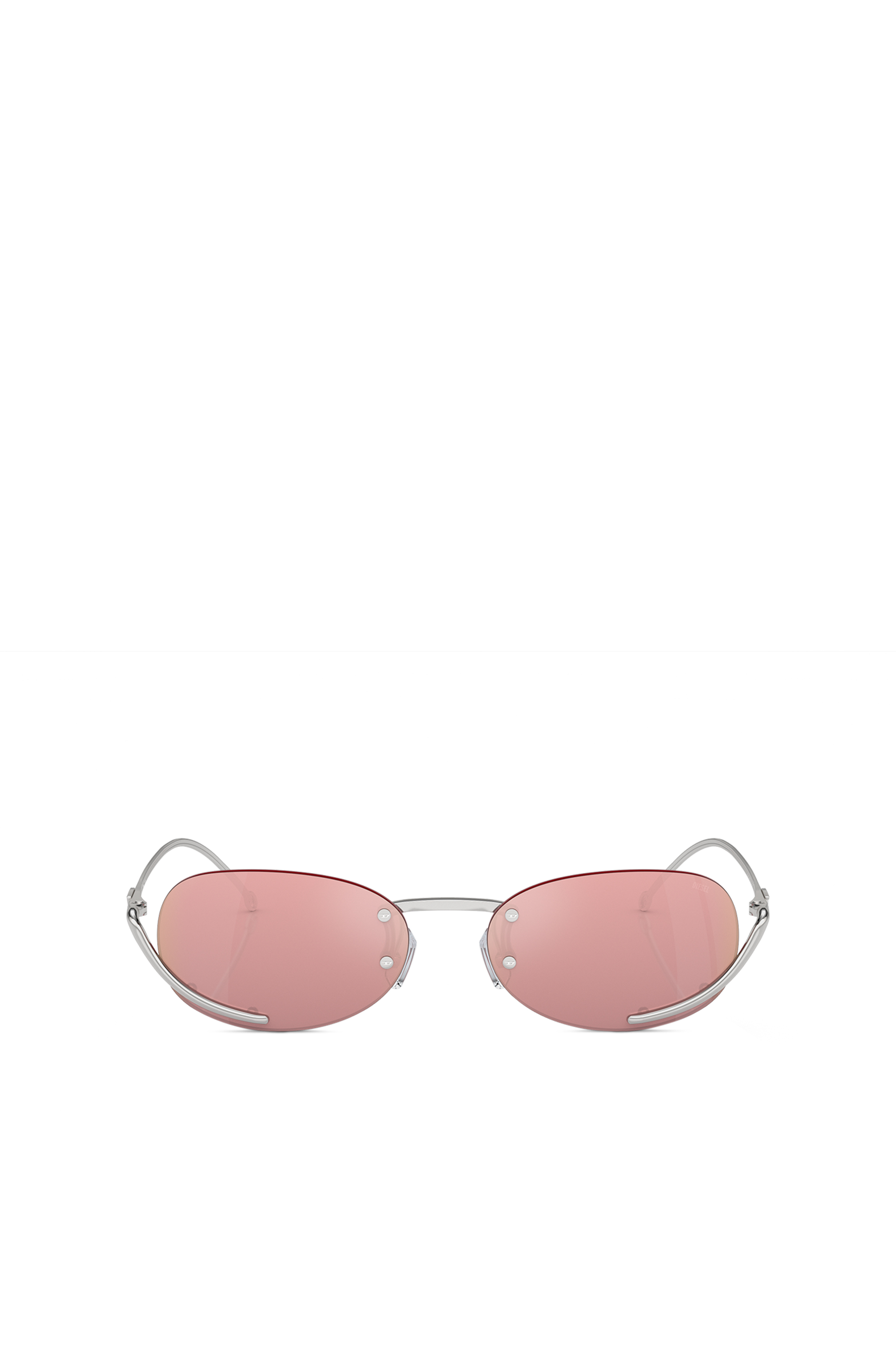 Diesel - 0DL1004, Unisex's Oval sunglasses in Pink - 1