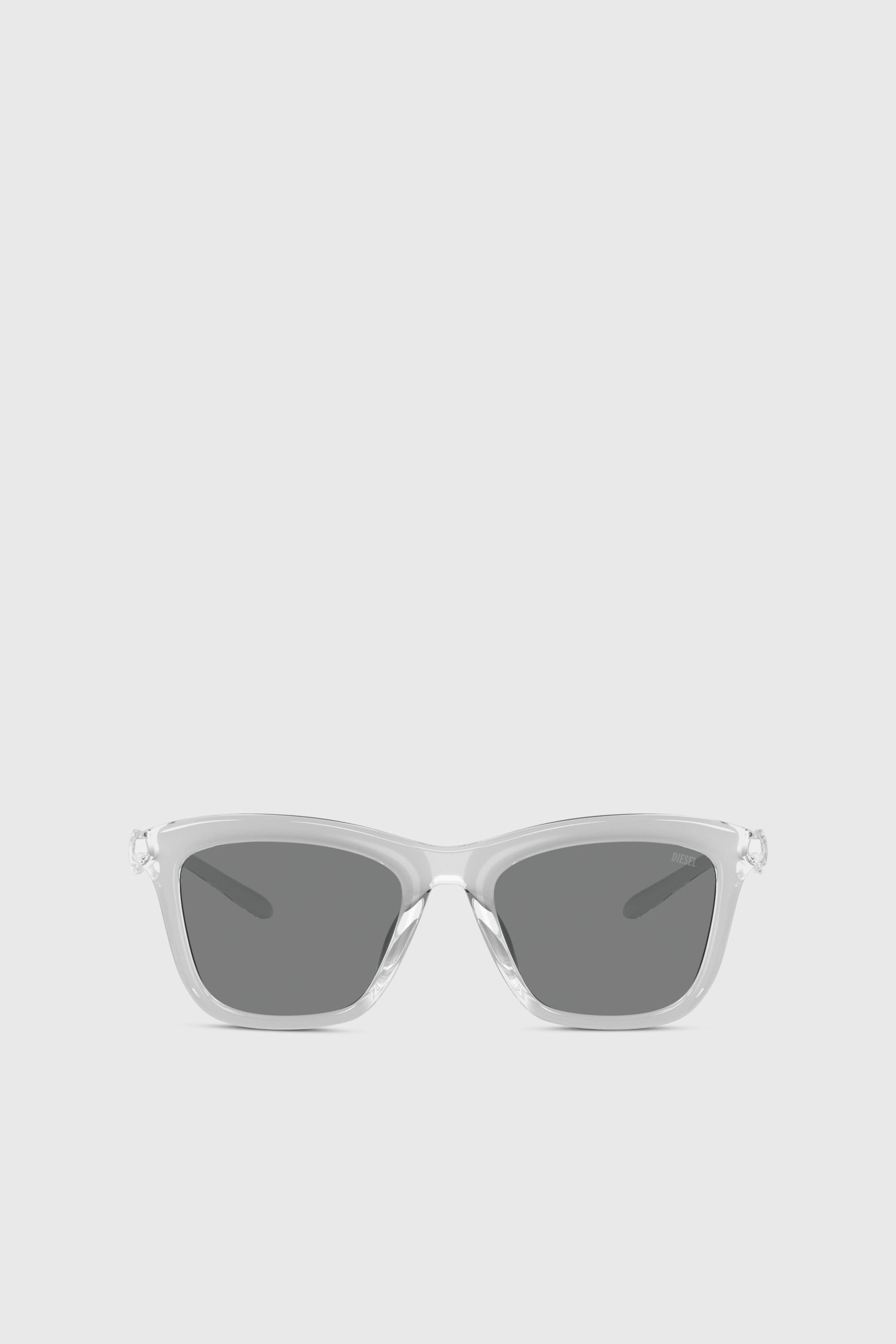 Diesel - 0DL3008U, Unisex's Square sunglasses in Grey - 1