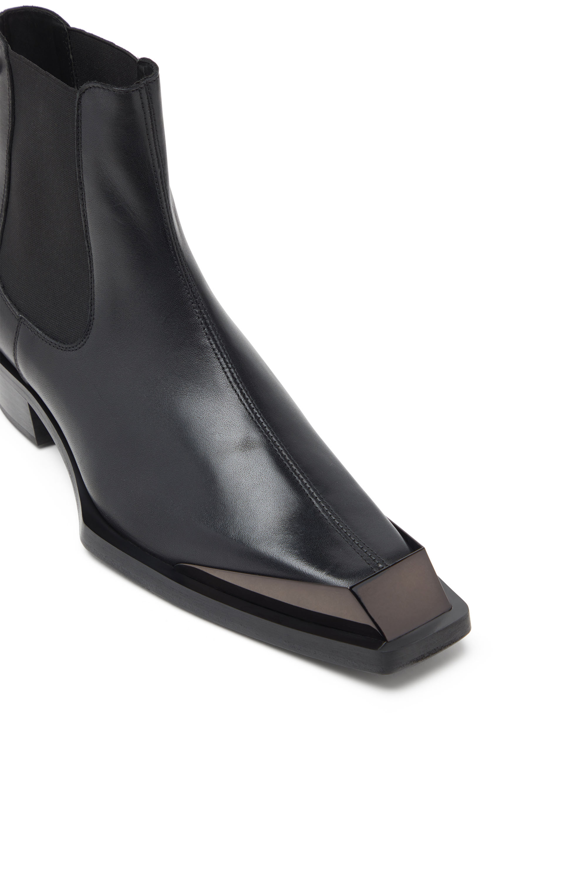 Diesel - D-TONA CH, Man's D-Tona-Leather Chelsea boots in Black - 5