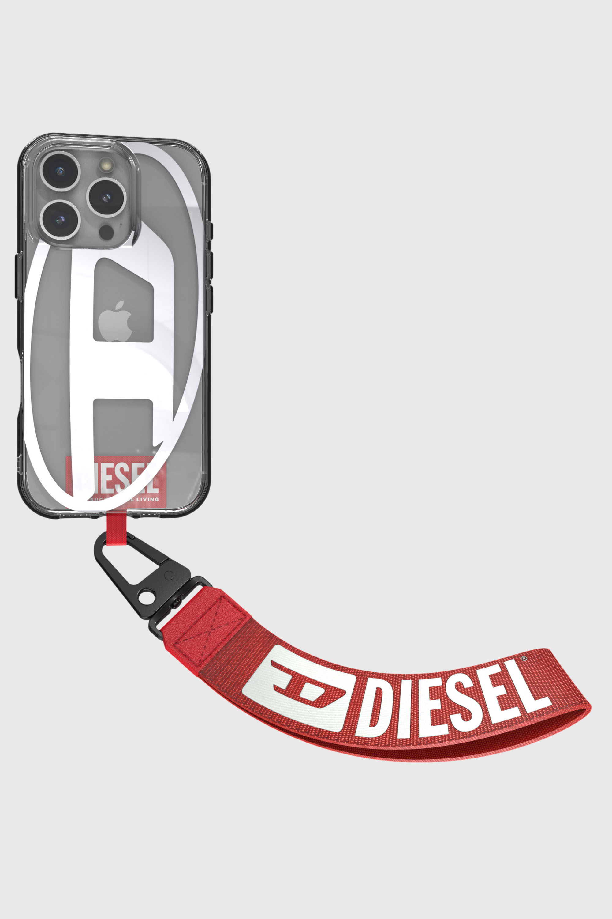 Diesel - 60192 WRIST STRAP, Unisex's Universal Wrist Strap in Red - 3