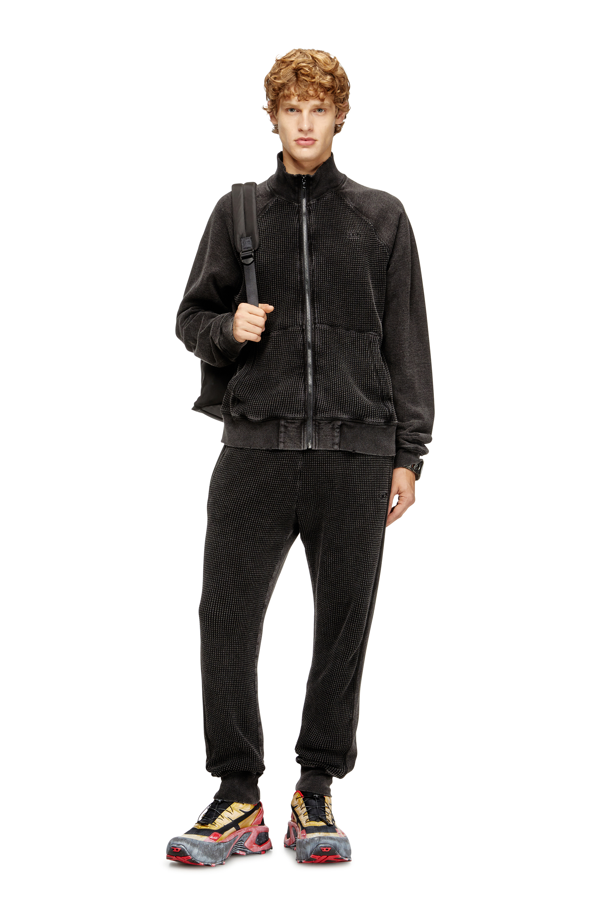 Diesel - MULTI-PKTS BACKPACK X, Unisex's Multi-Pkts-Backpack with multiple pockets in Black - 2