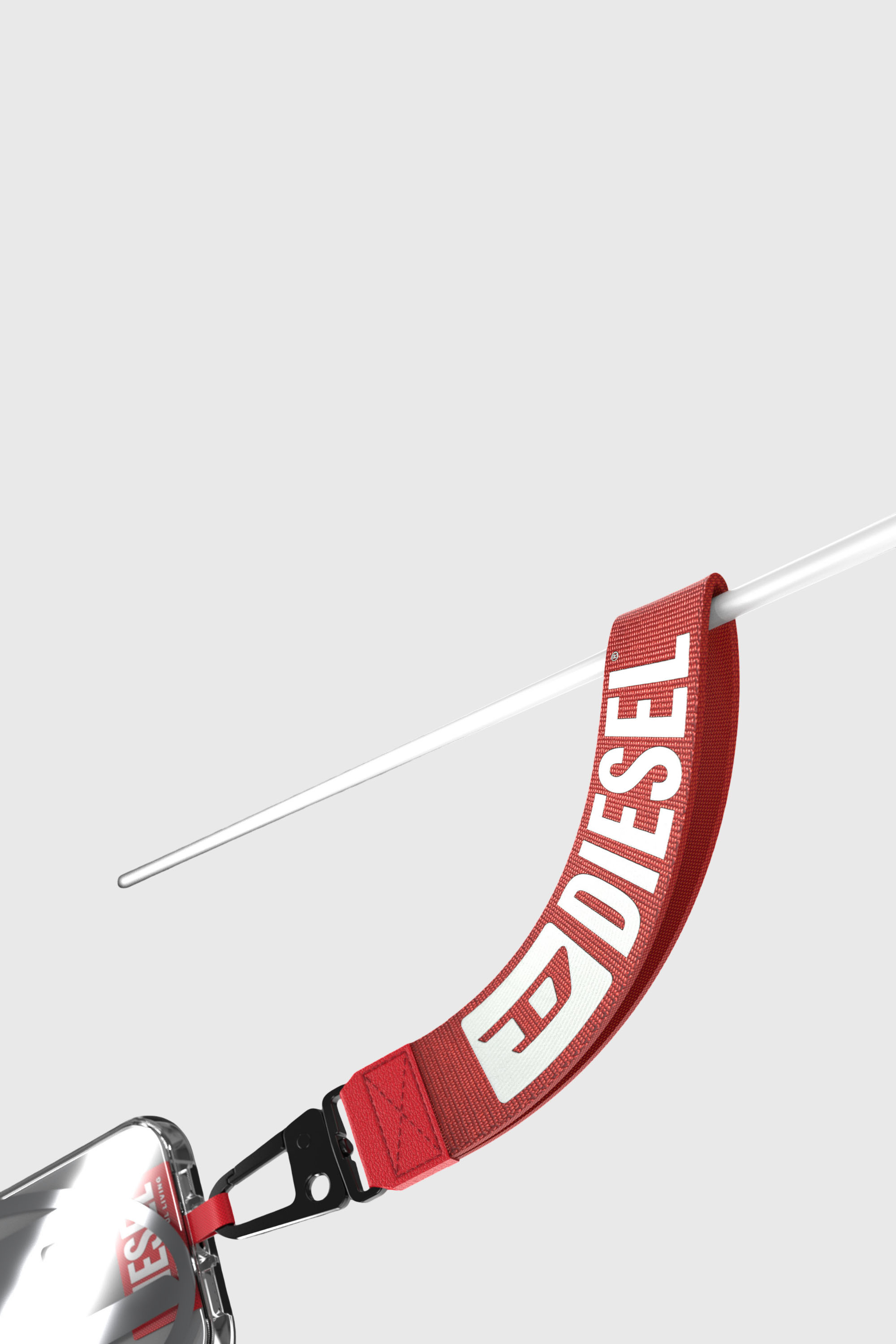 Diesel - 60192 WRIST STRAP, Unisex's Universal Wrist Strap in Red - 4