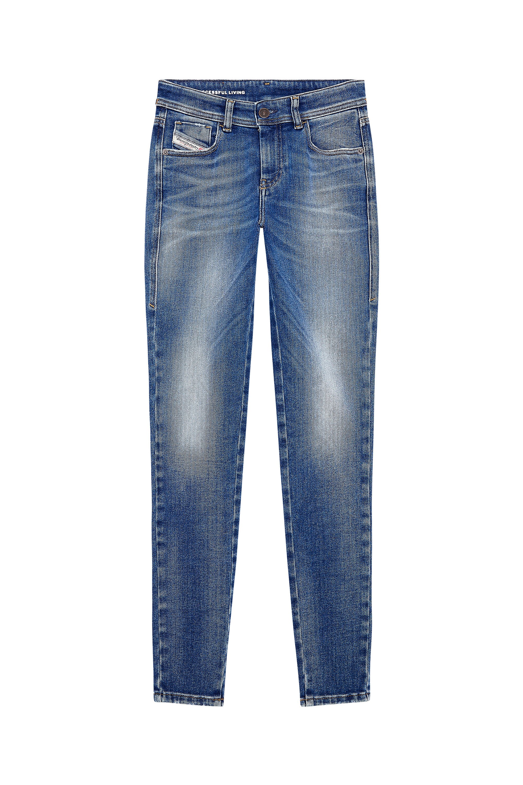 Diesel - Super skinny Jeans 2017 Slandy 09H90, Medium blue - Image 5