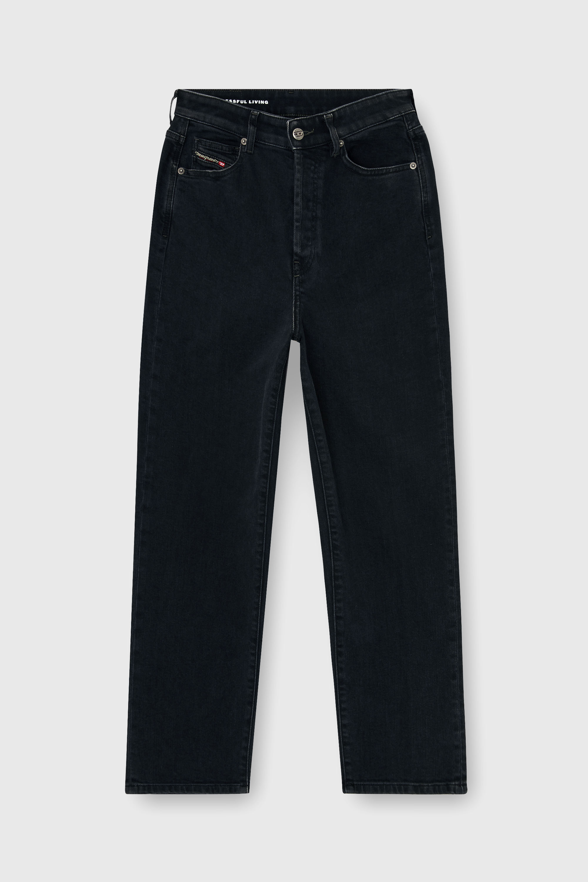 Diesel - Woman's Regular Jeans 1981 D-Went 09N89, Black/Dark grey - 2
