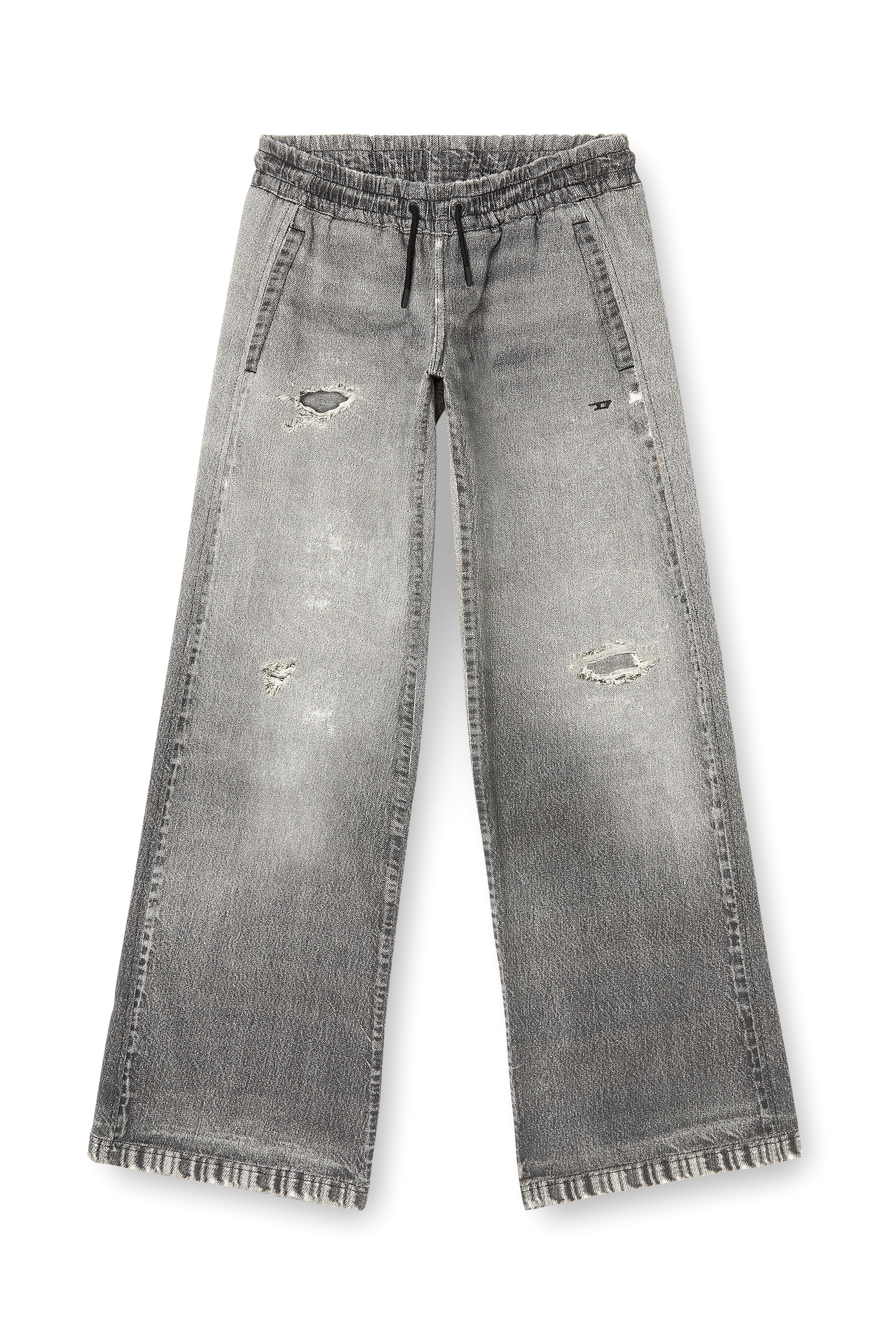 Diesel - Woman's Relaxed 2078 D-Ainty Joggjeans&reg; 068US, Grey - 2
