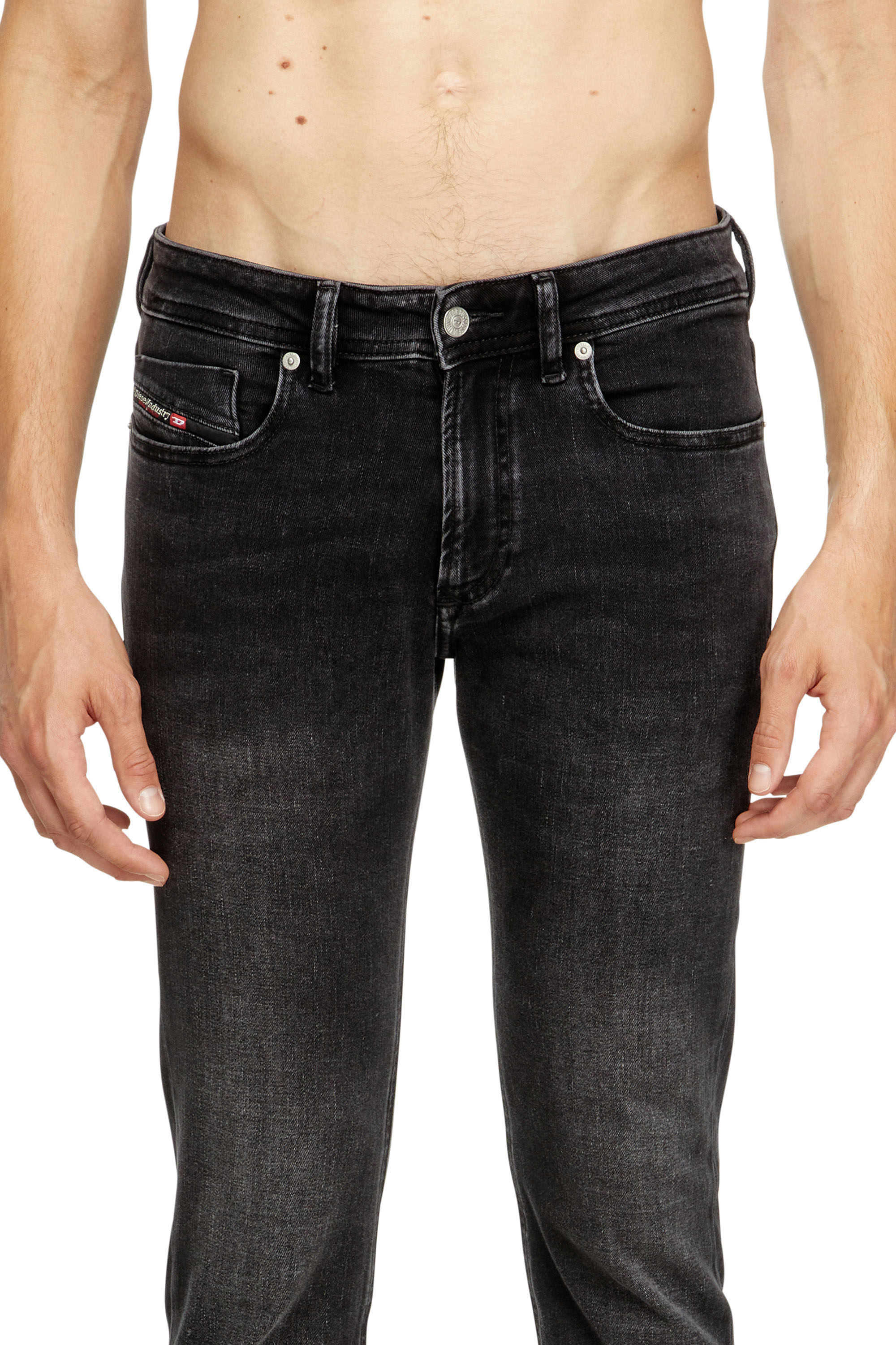 Skinny Jeans 1979 Sleenker 0DBDN, Black/Dark grey Diesel - Man's Skinny Jeans 1979 Sleenker 0DBDN, Black/Dark grey - 5