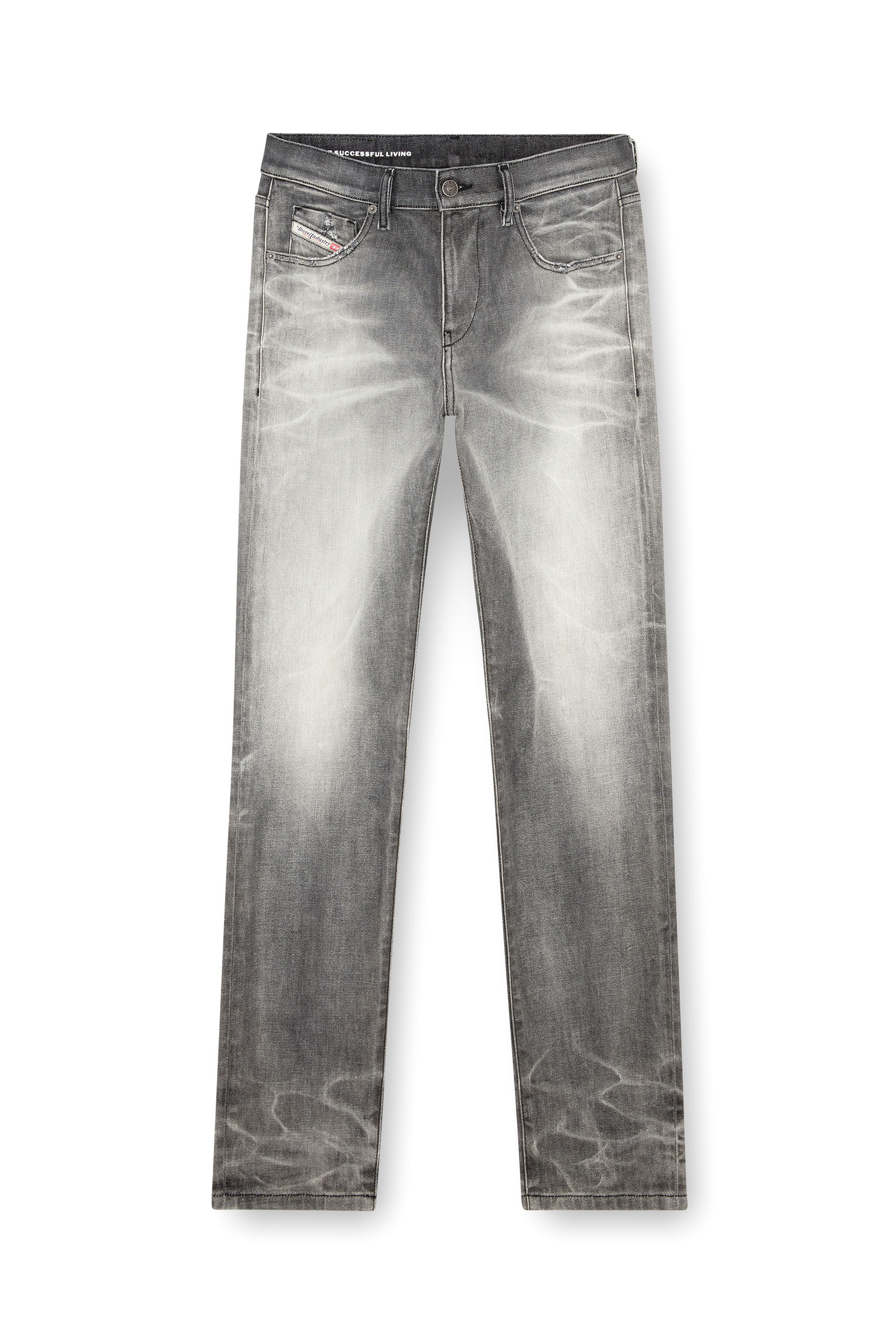 Diesel - Man's Slim Jeans 2019 D-Strukt 09J58, Dark grey - 5