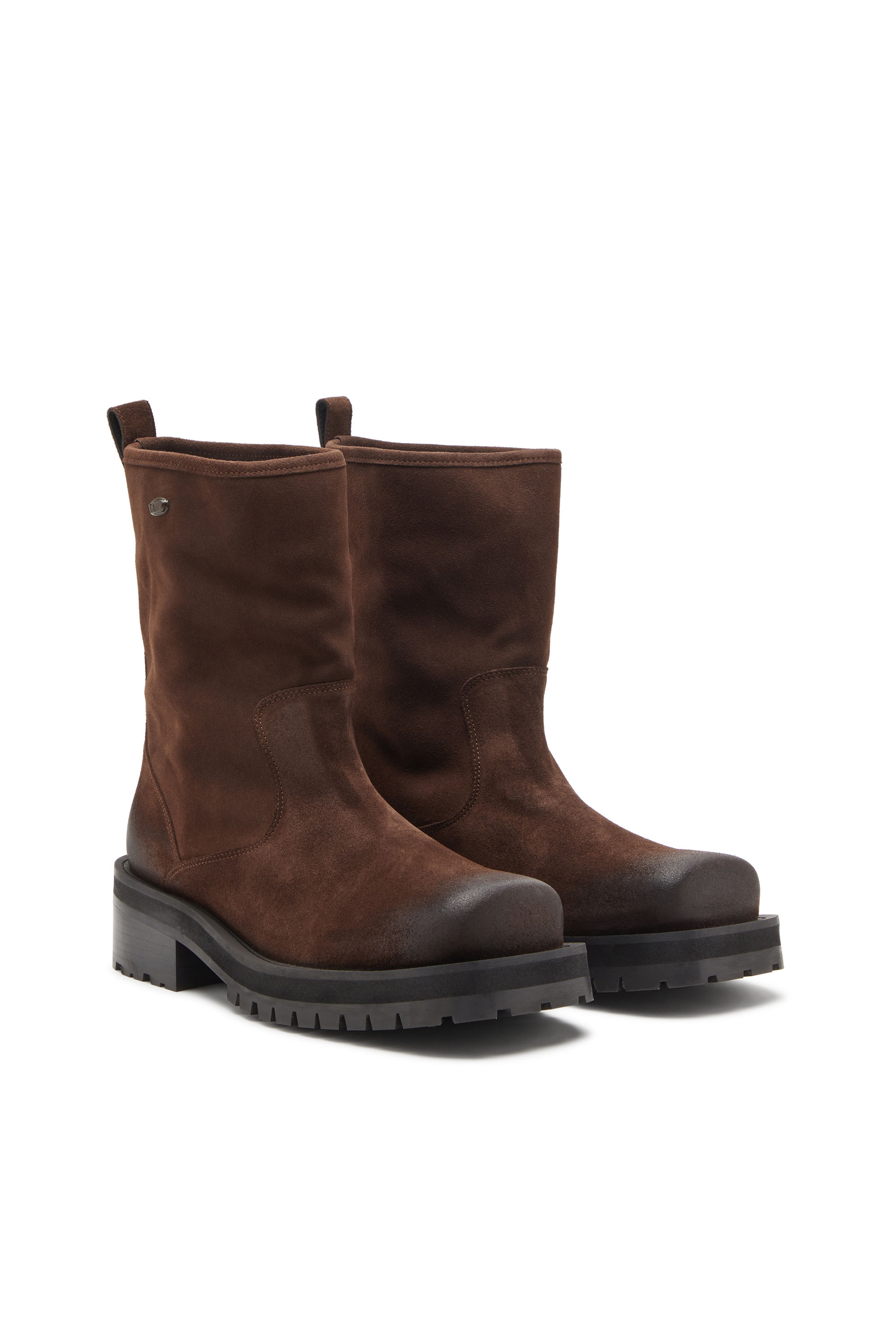 D-TEXAN BK, Brown Diesel - D-TEXAN BK, Man's D-Texan - Leather boots in Brown - 2