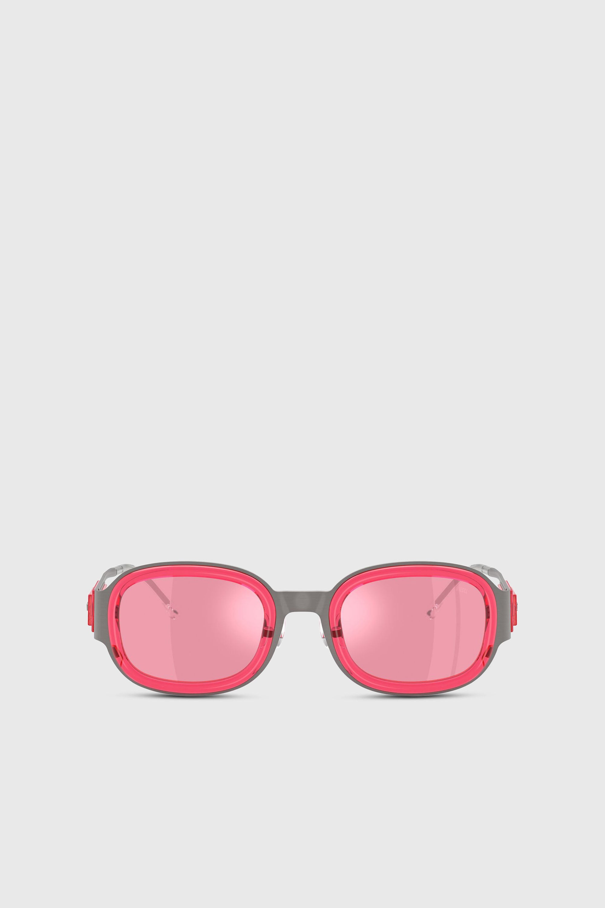 Diesel - 0DL1020, Unisex's Square sunglasses in Grey/Red - 1