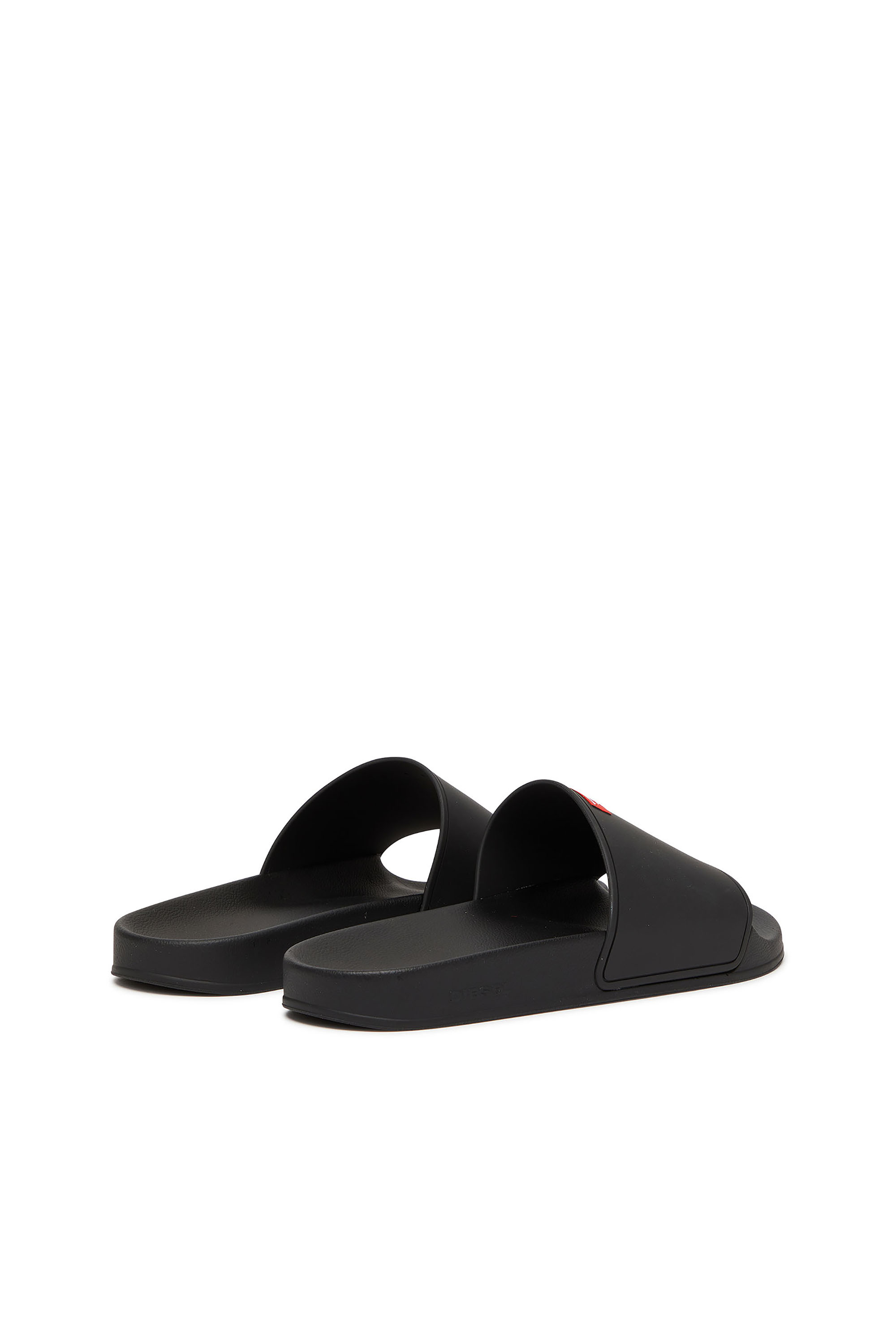 SA-SWIM, Black Diesel - SA-SWIM, Man's Sa-Swim-Rubber pool slides with D logo in Black - 3