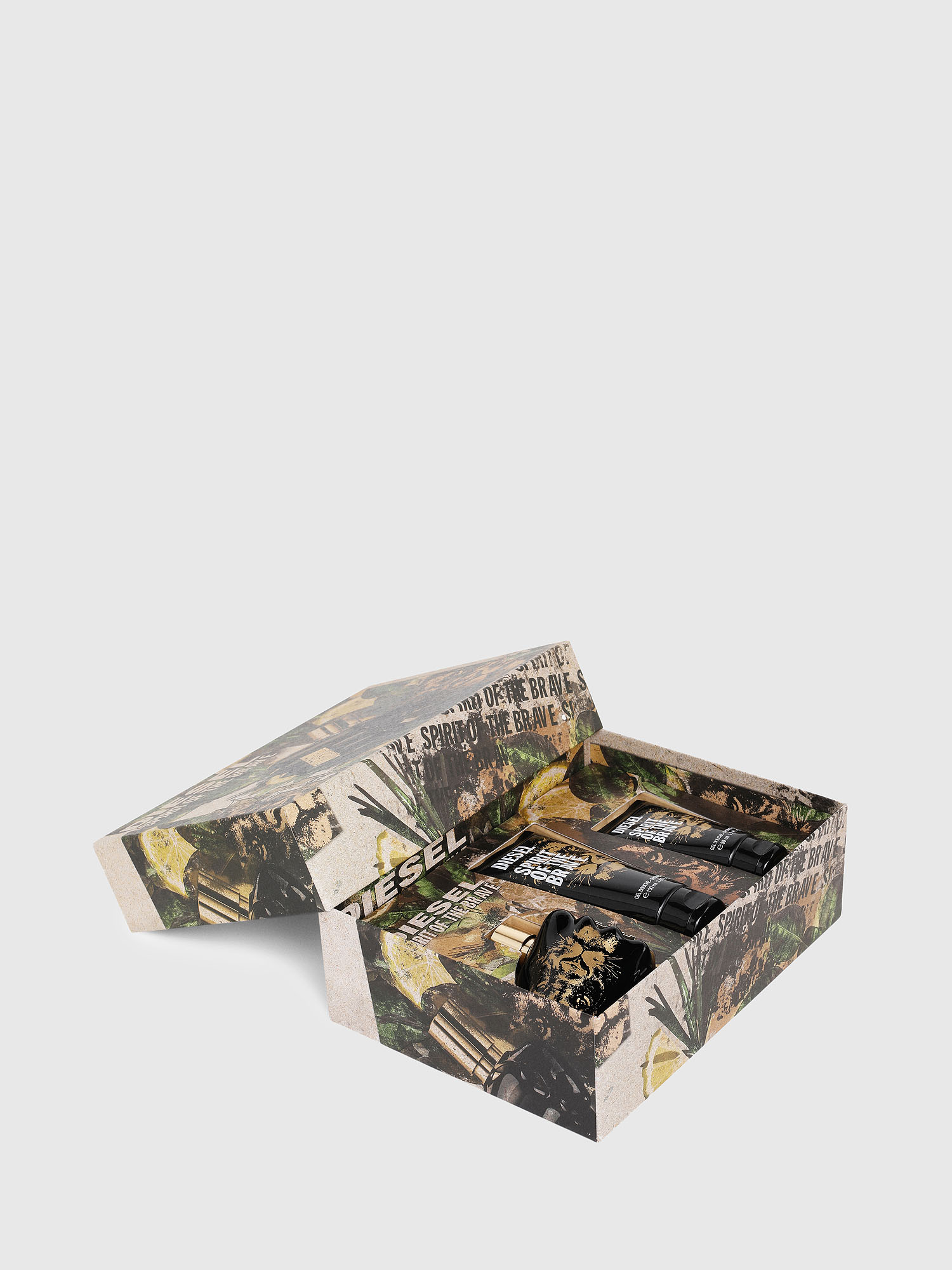 Diesel - SPIRIT OF THE BRAVE 75 ML GIFT SET, Man's SPIRIT OF THE BRAVE Gift set in Black - 3