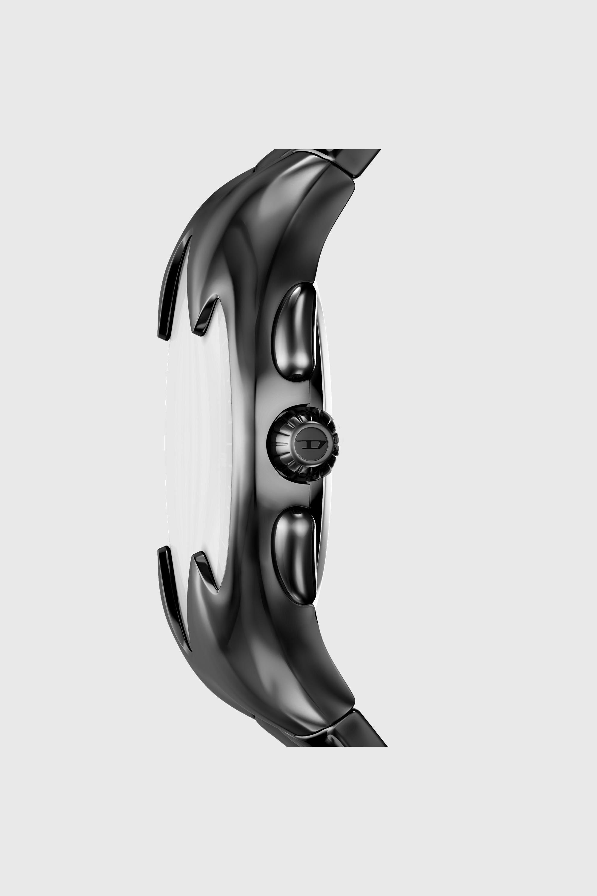 Diesel - DZ4713 WATCH, Man's Mercurial gunmetal stainless steel watch in Black - 3